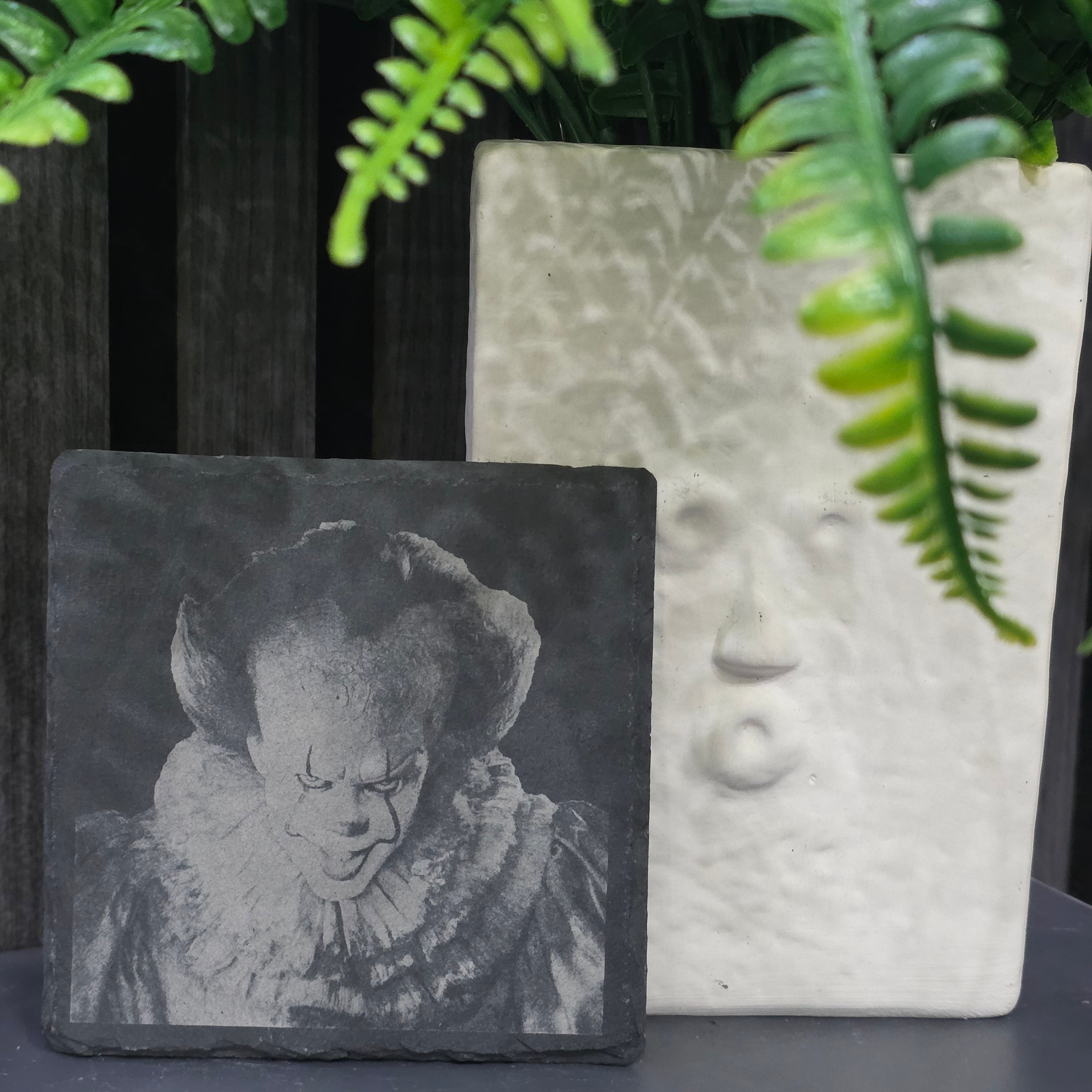 Horror Character Slate Coasters