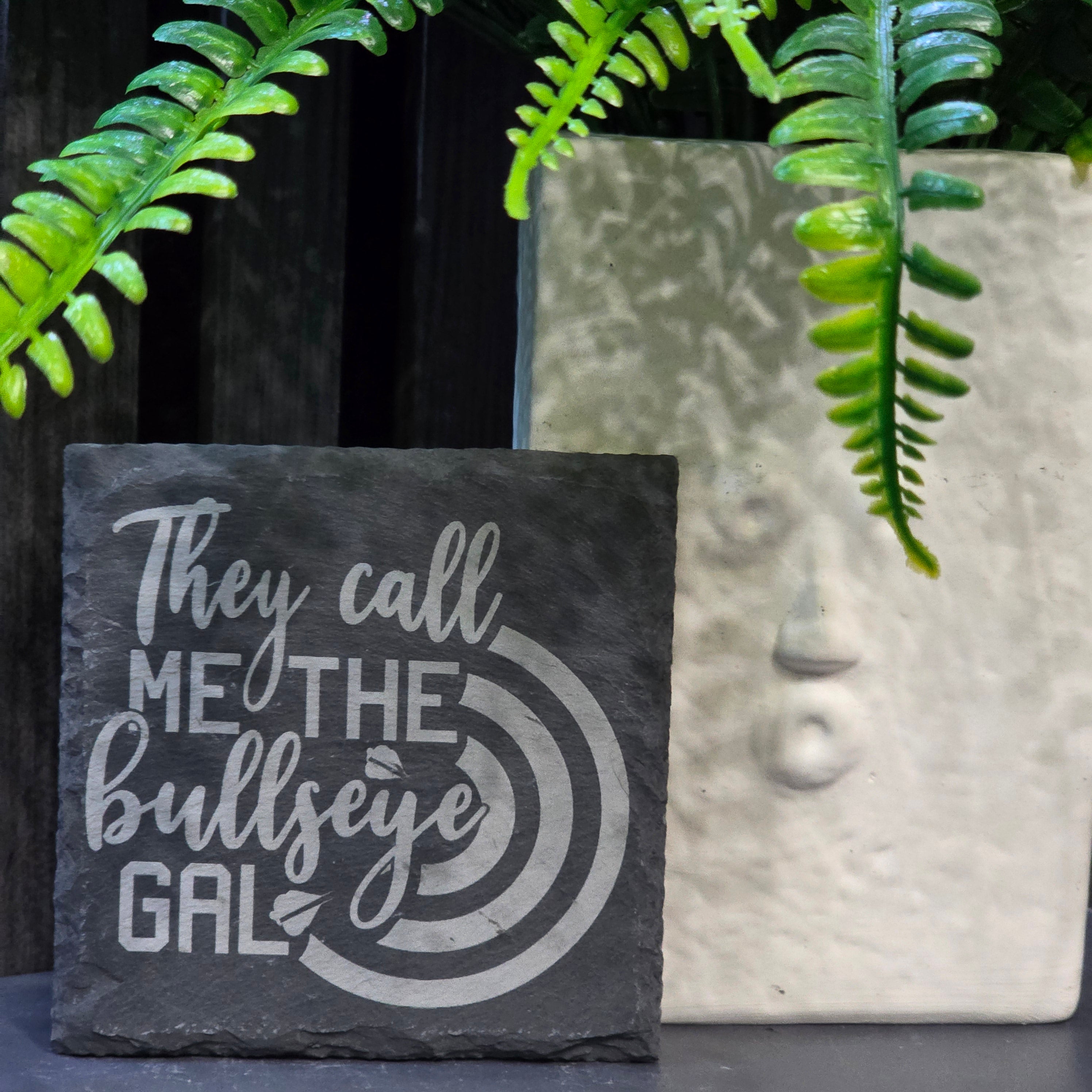 Darts Inspired Slate Coasters