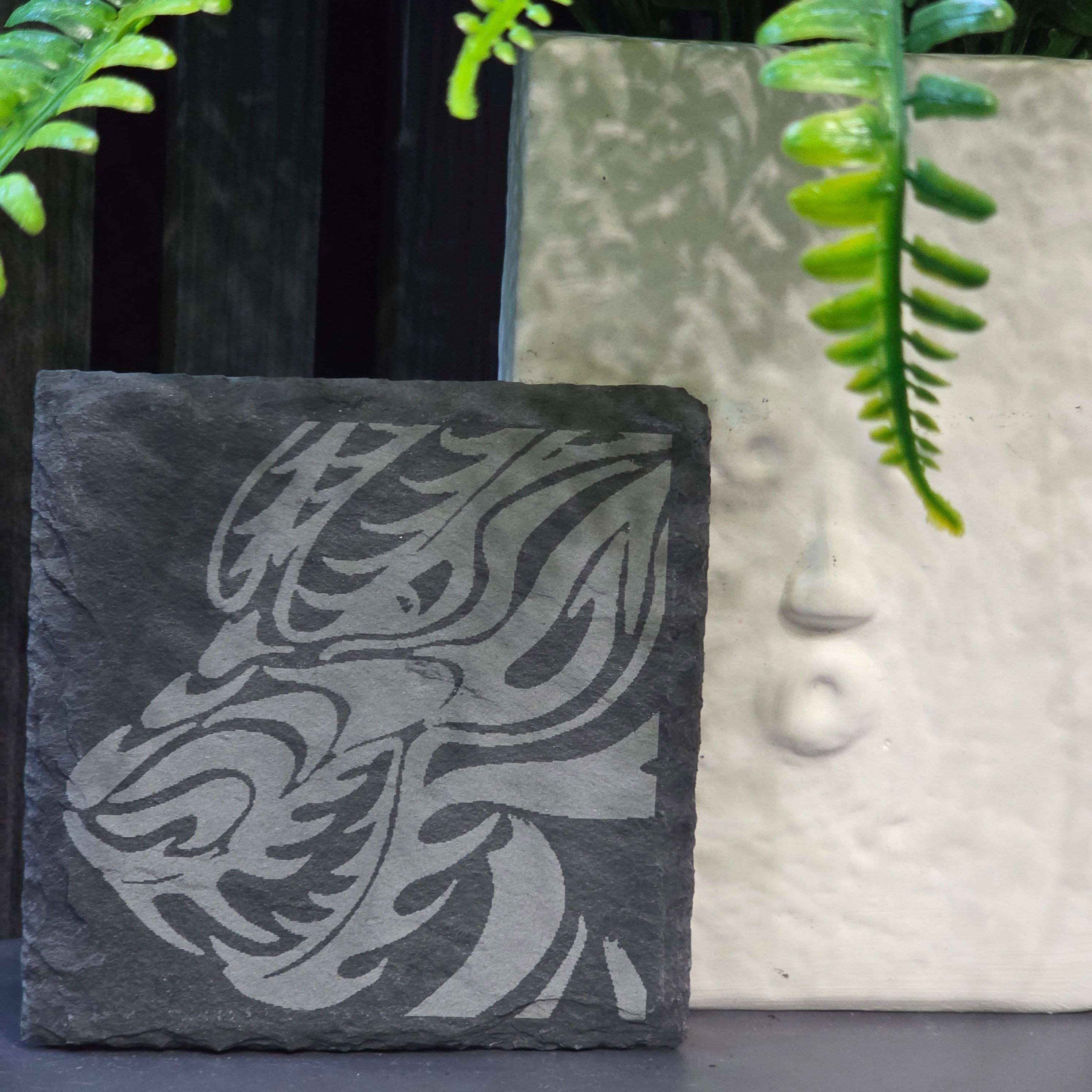 Darts Inspired Slate Coasters