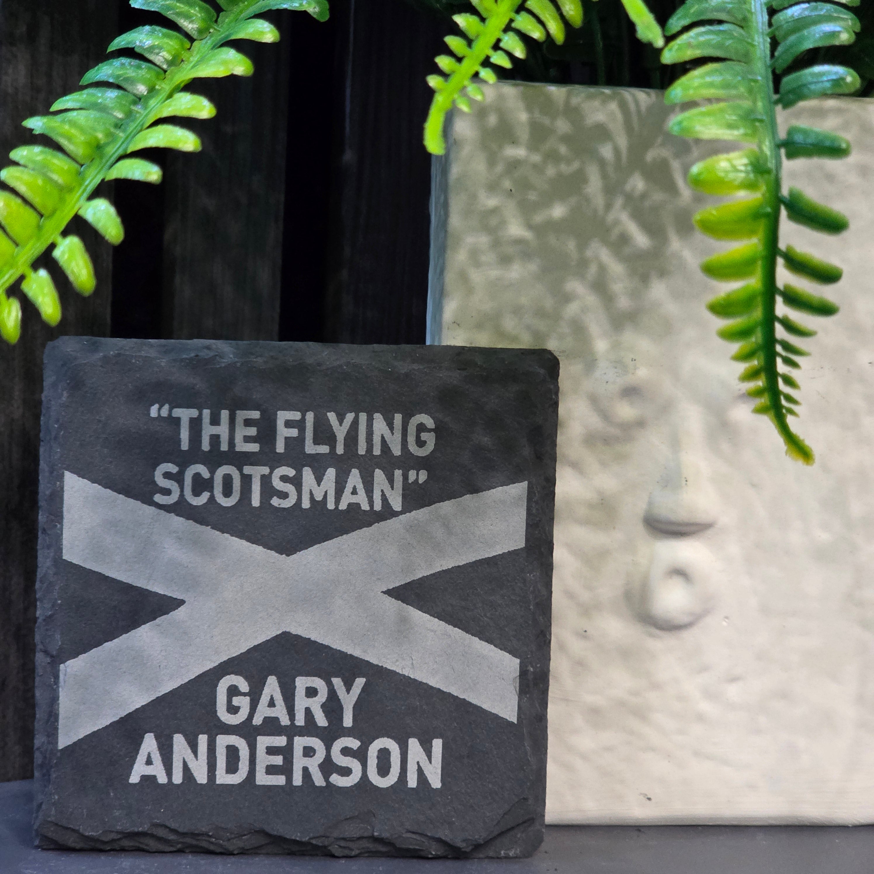 Darts Inspired Slate Coasters
