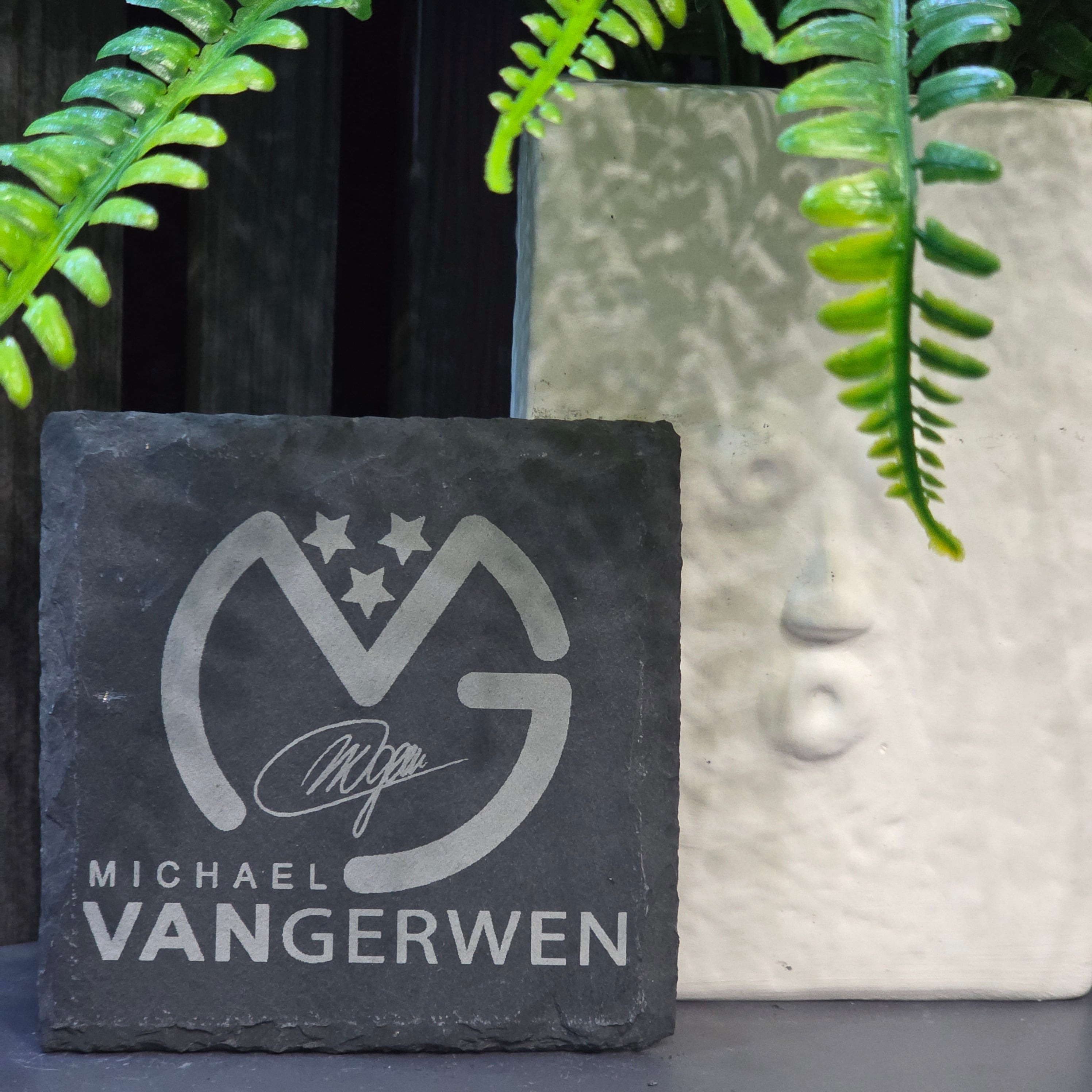 Darts Inspired Slate Coasters