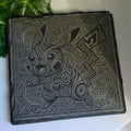 Pokémon-Inspired Mosaic Slate Coasters – Laser Engraved Designs | 6 Styles Available
