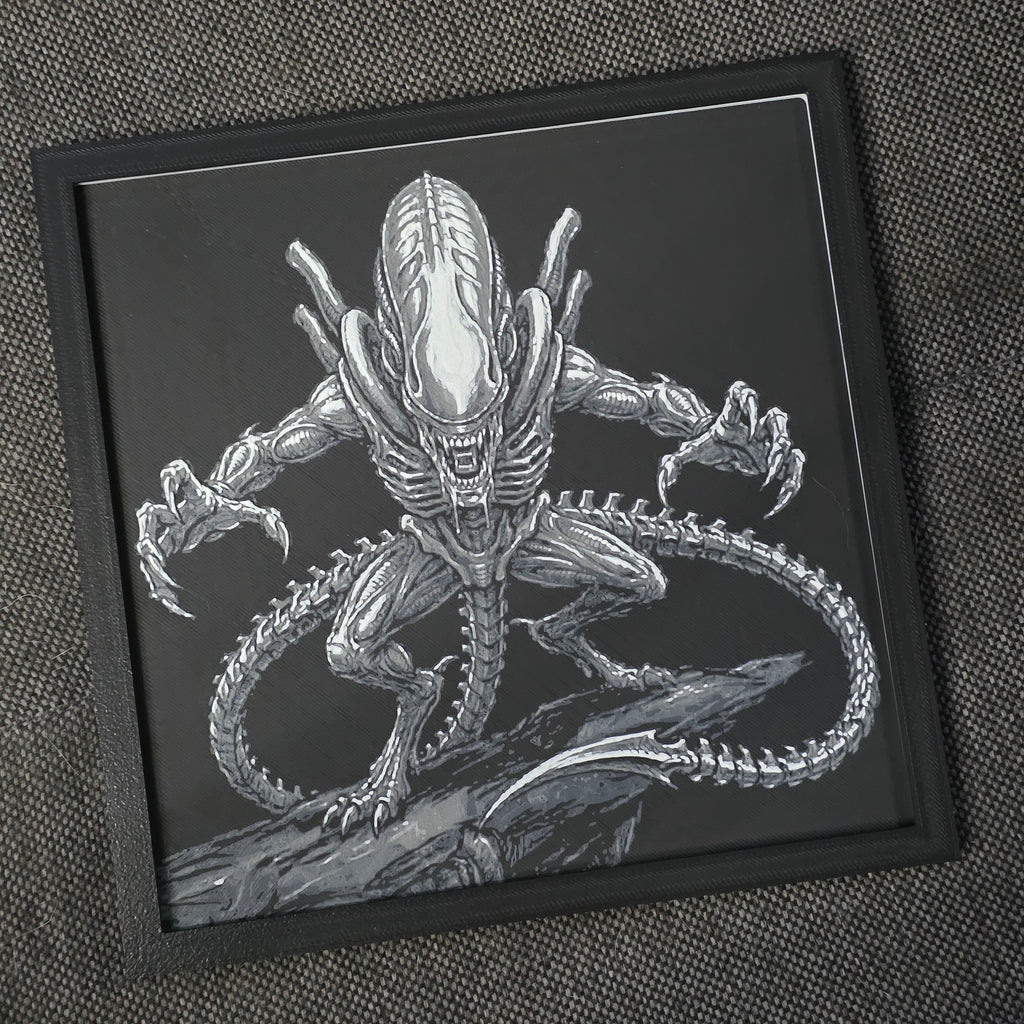 Premium 3D Printed Hueforge Wall Art - Horror Editions