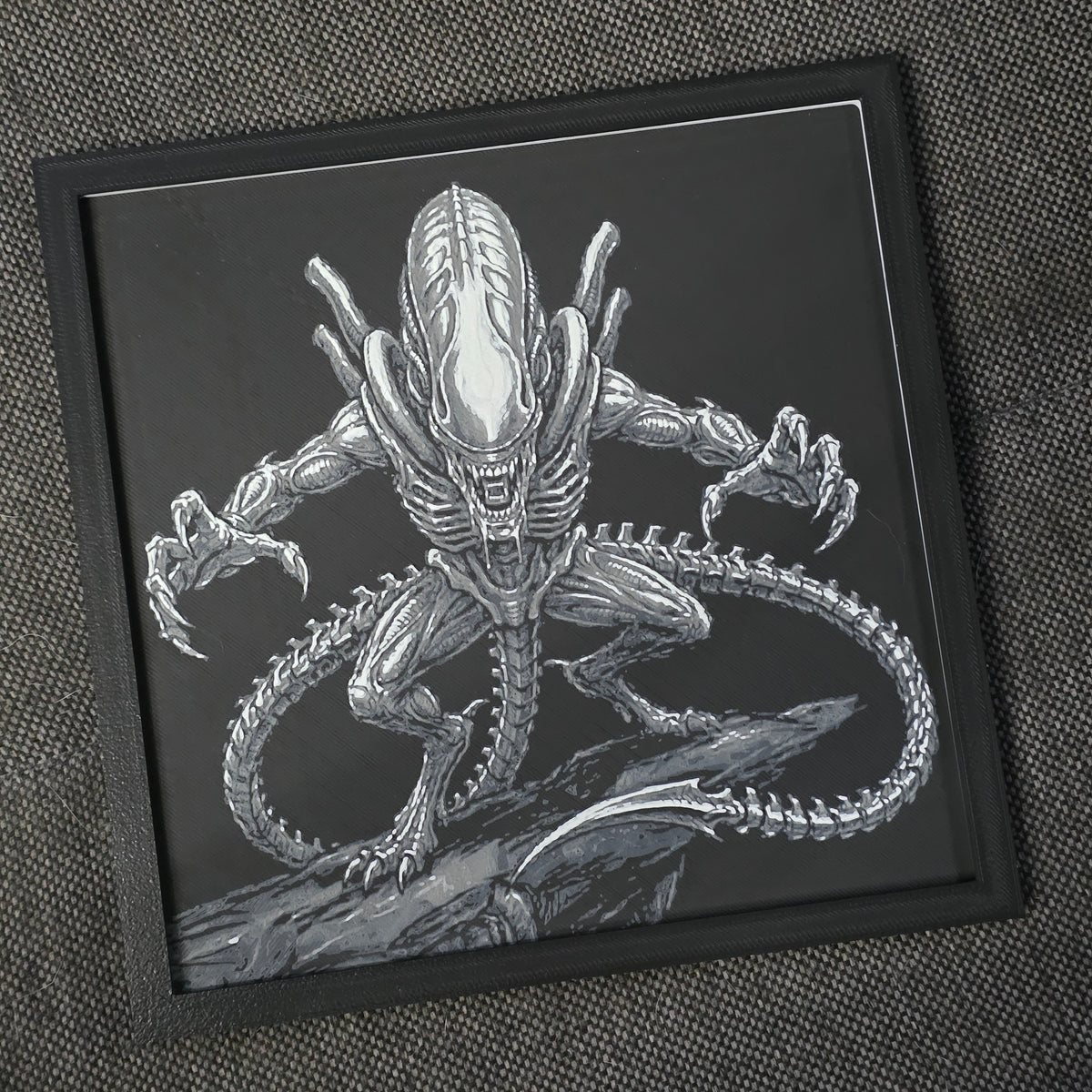 Premium 3D Printed Hueforge Wall Art - Horror Editions
