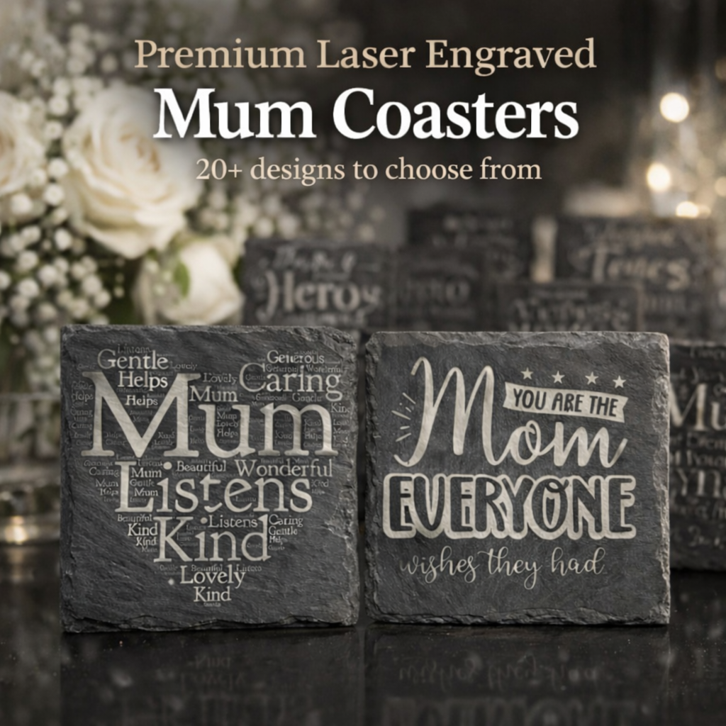 Mum Inspired Slate Coasters