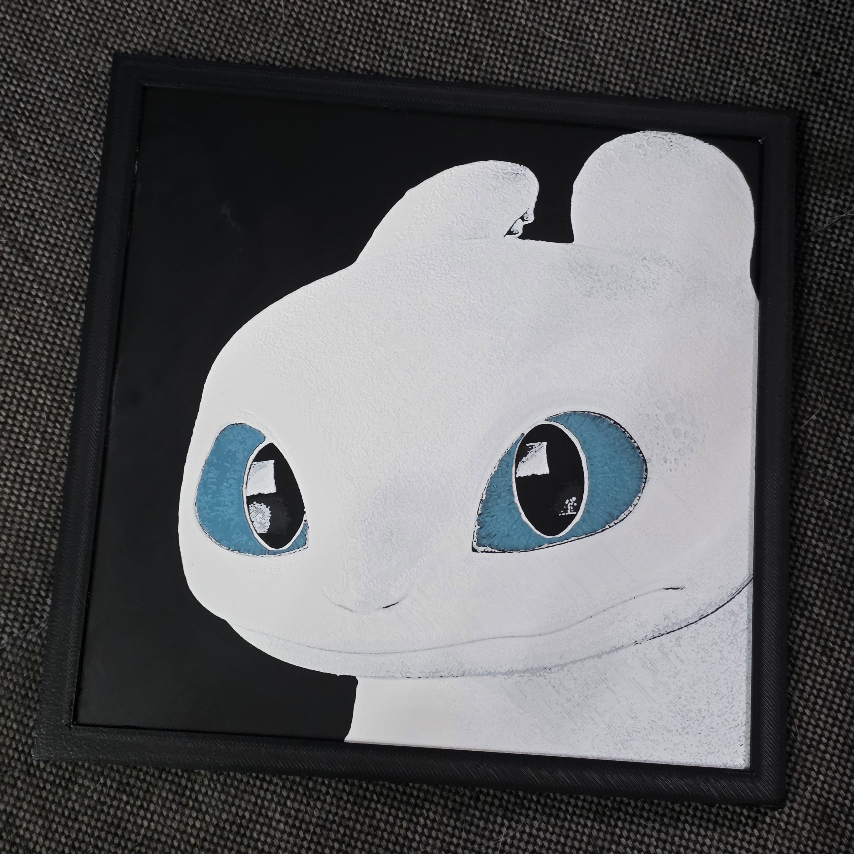 Premium 3D Printed Hueforge Wall Art – Anime & Animated Editions