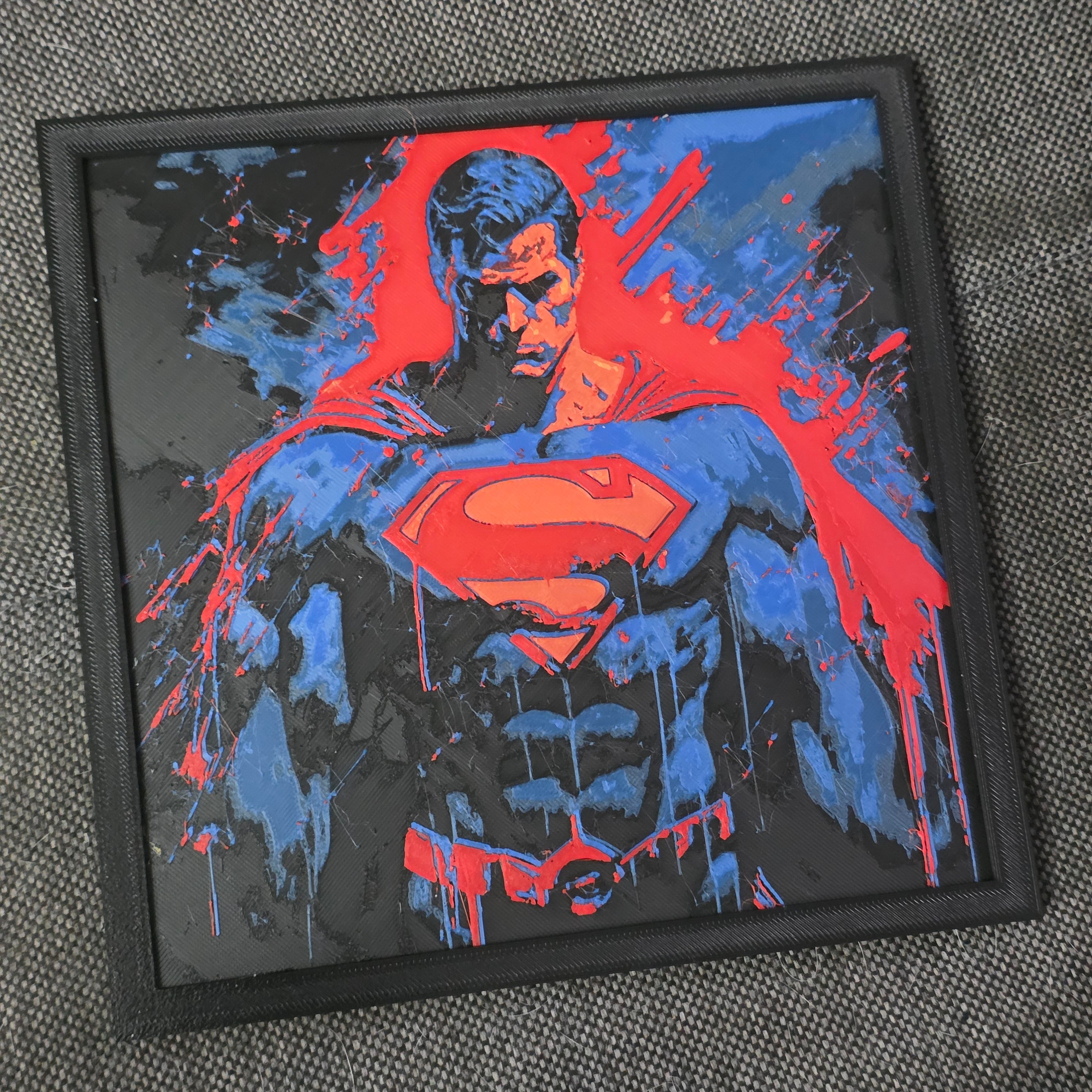 Premium 3D Printed Hueforge Wall Art – TV & Film Editions