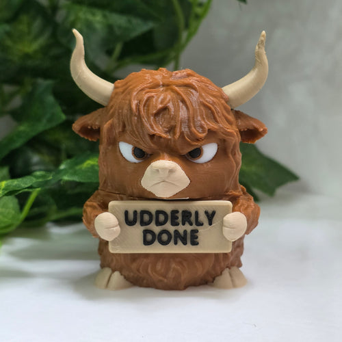 Animals With Attitude – 3D Printed Collectible Grumpy Animals | 40+ Designs to Collect | Cute Desk & Shelf Décor