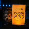 Fourth Wing Inspired 3D Printed LED Book Light with Stand