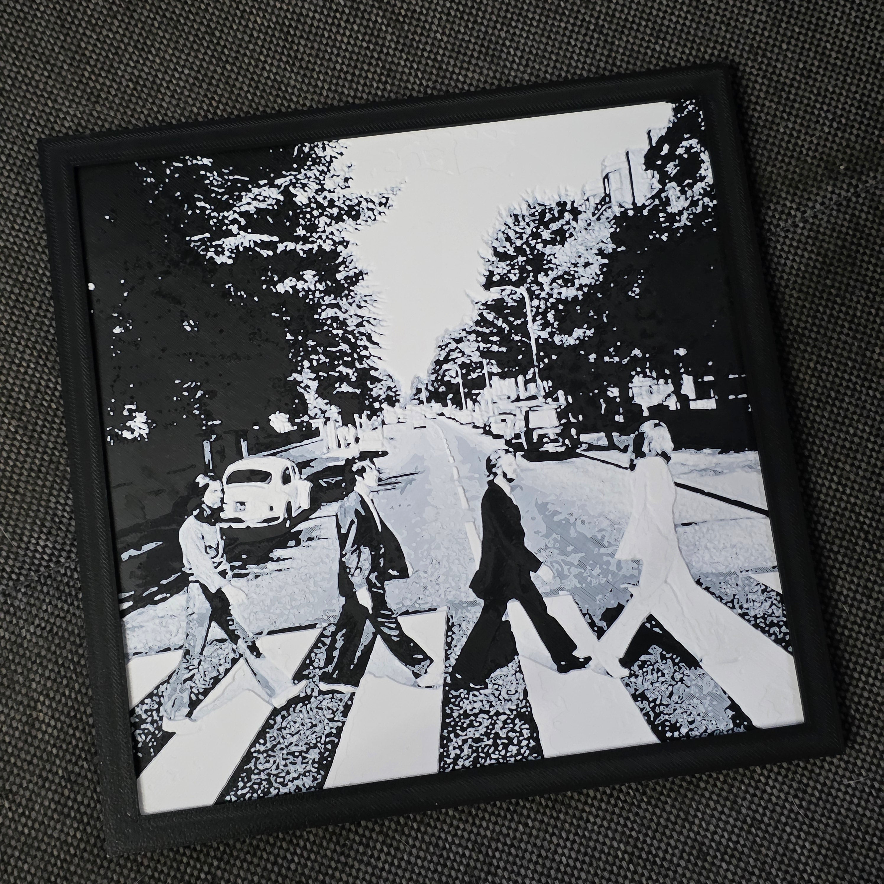 Premium 3D Printed Hueforge Wall Art – Music Editions