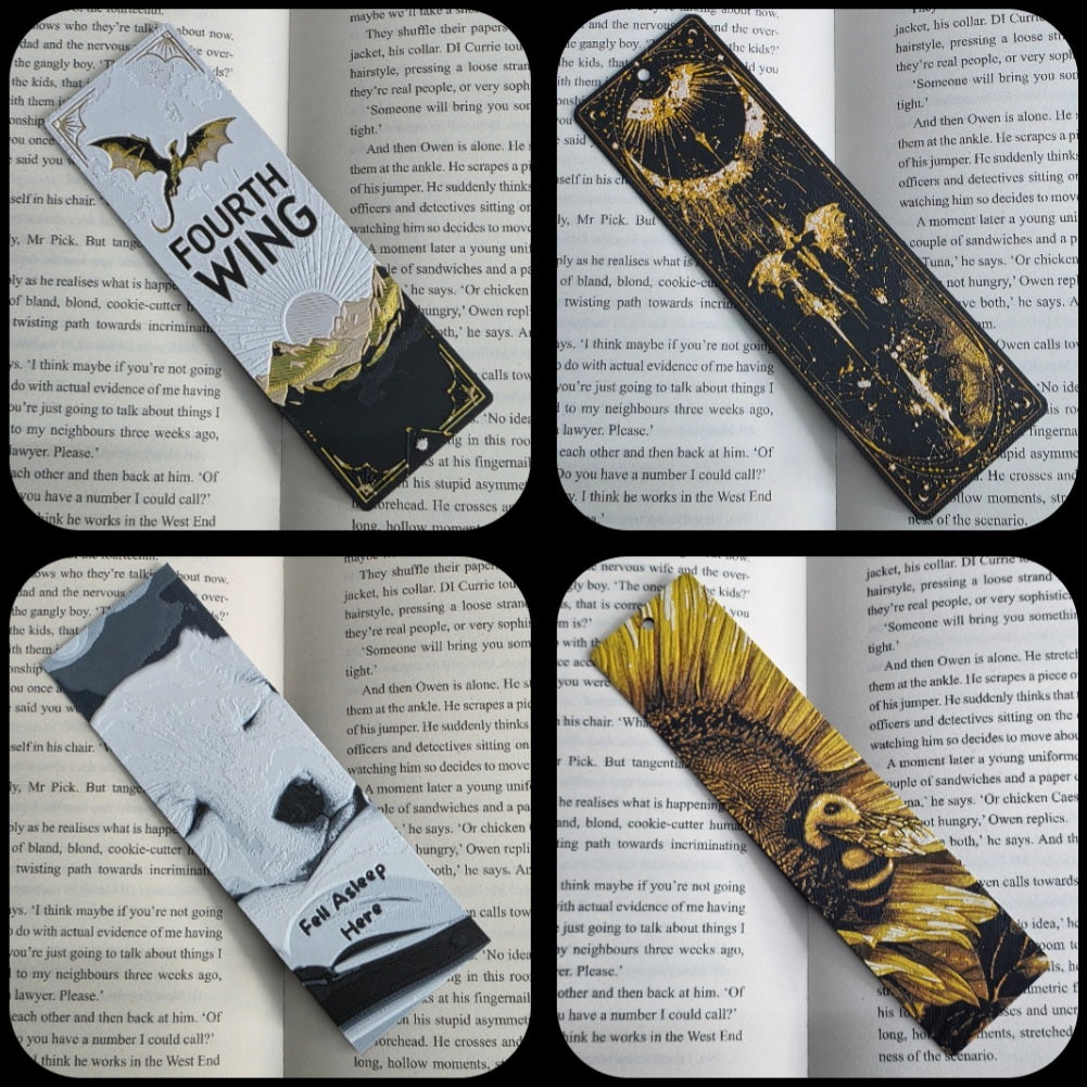 Hueforge Bookmarks, Many Different Styles To Choose