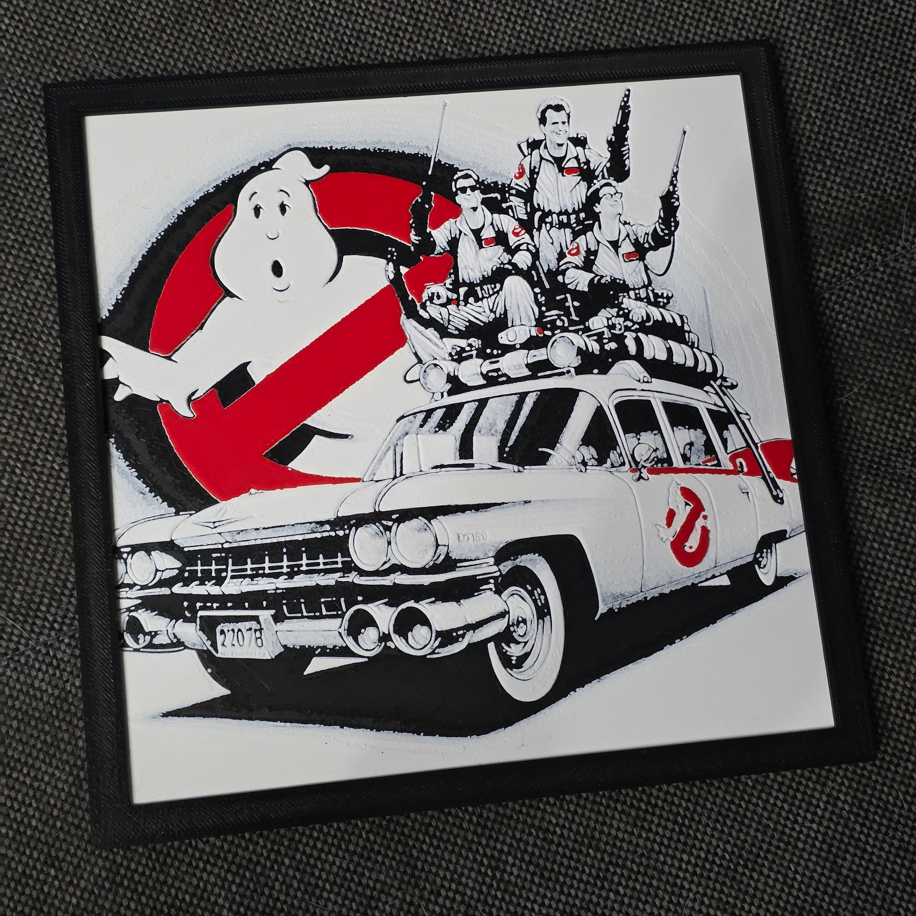 Premium 3D Printed Hueforge Wall Art – TV & Film Editions