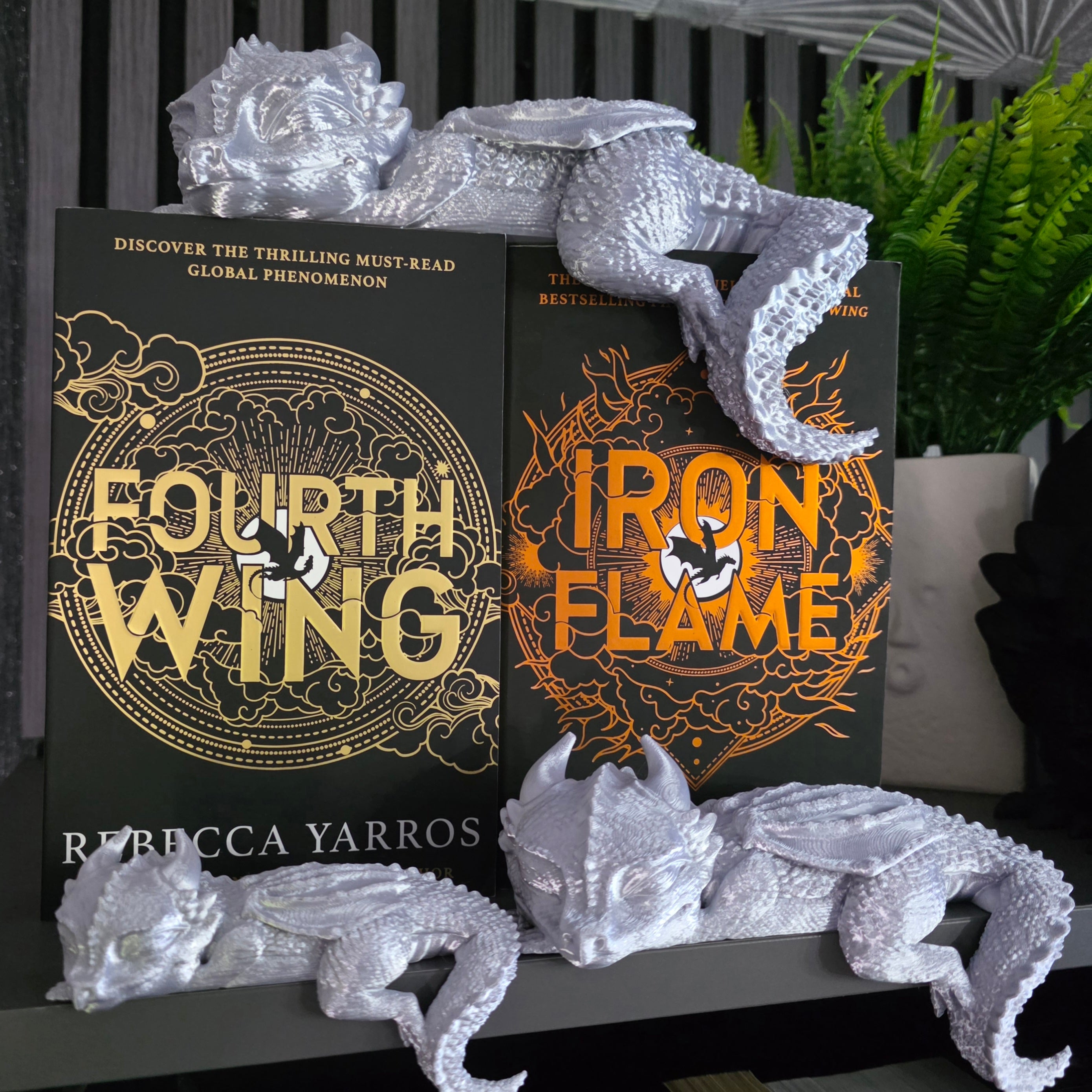 Sleeping Baby Dragon Shelf Companion, 3 Sizes, 4 Colours