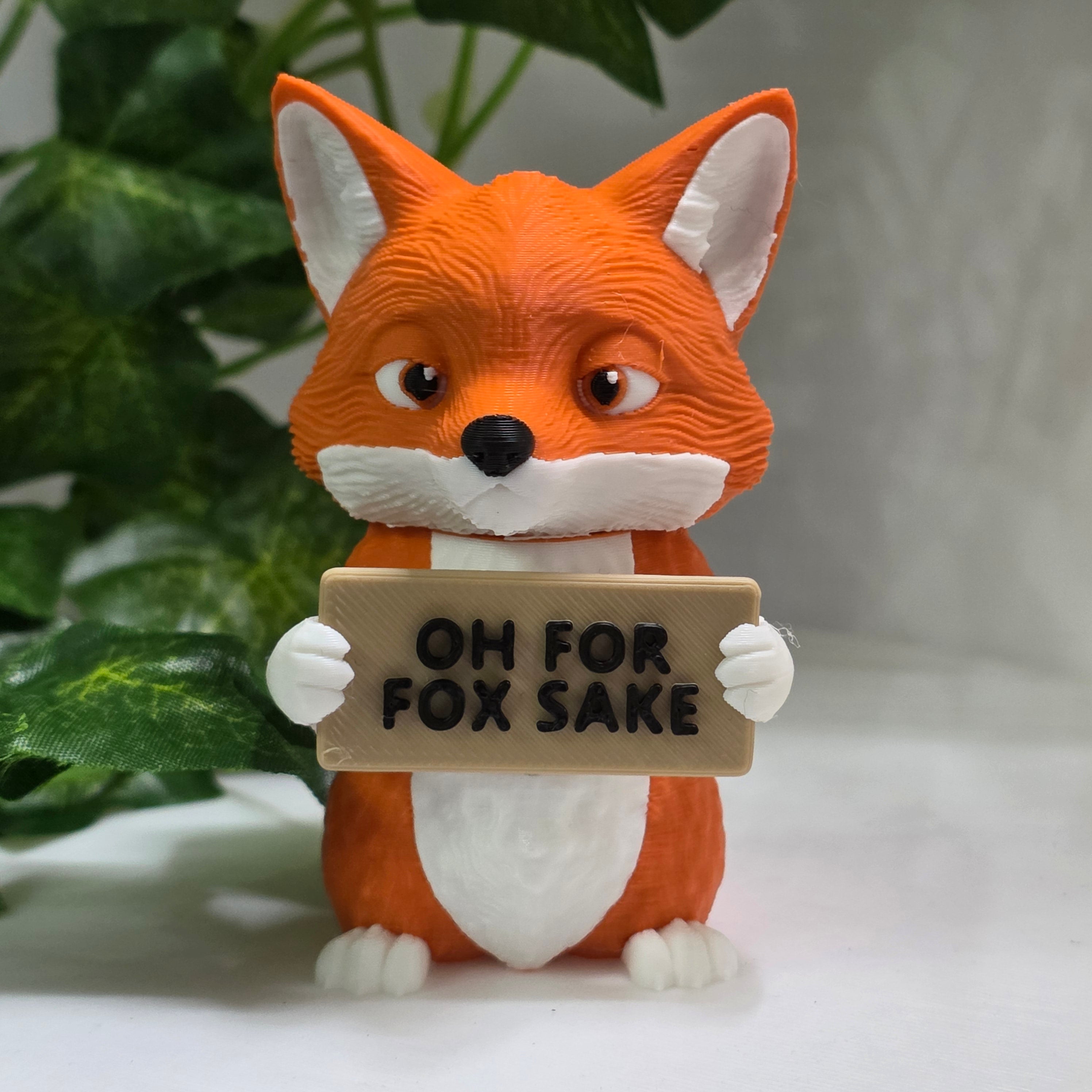 Animals With Attitude – 3D Printed Collectible Grumpy Animals | 40+ Designs to Collect | Cute Desk & Shelf Décor