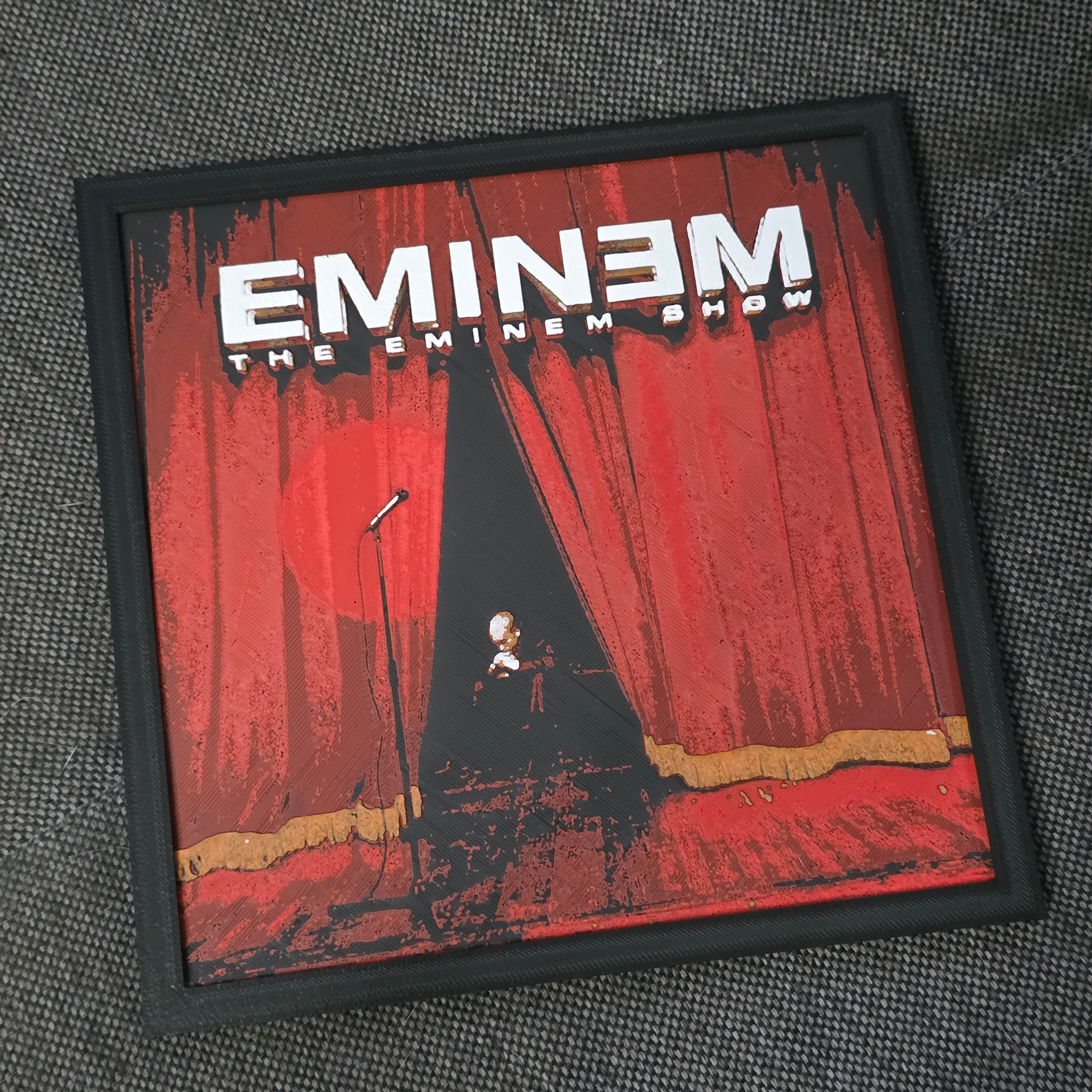 Premium 3D Printed Hueforge Wall Art – Music Editions