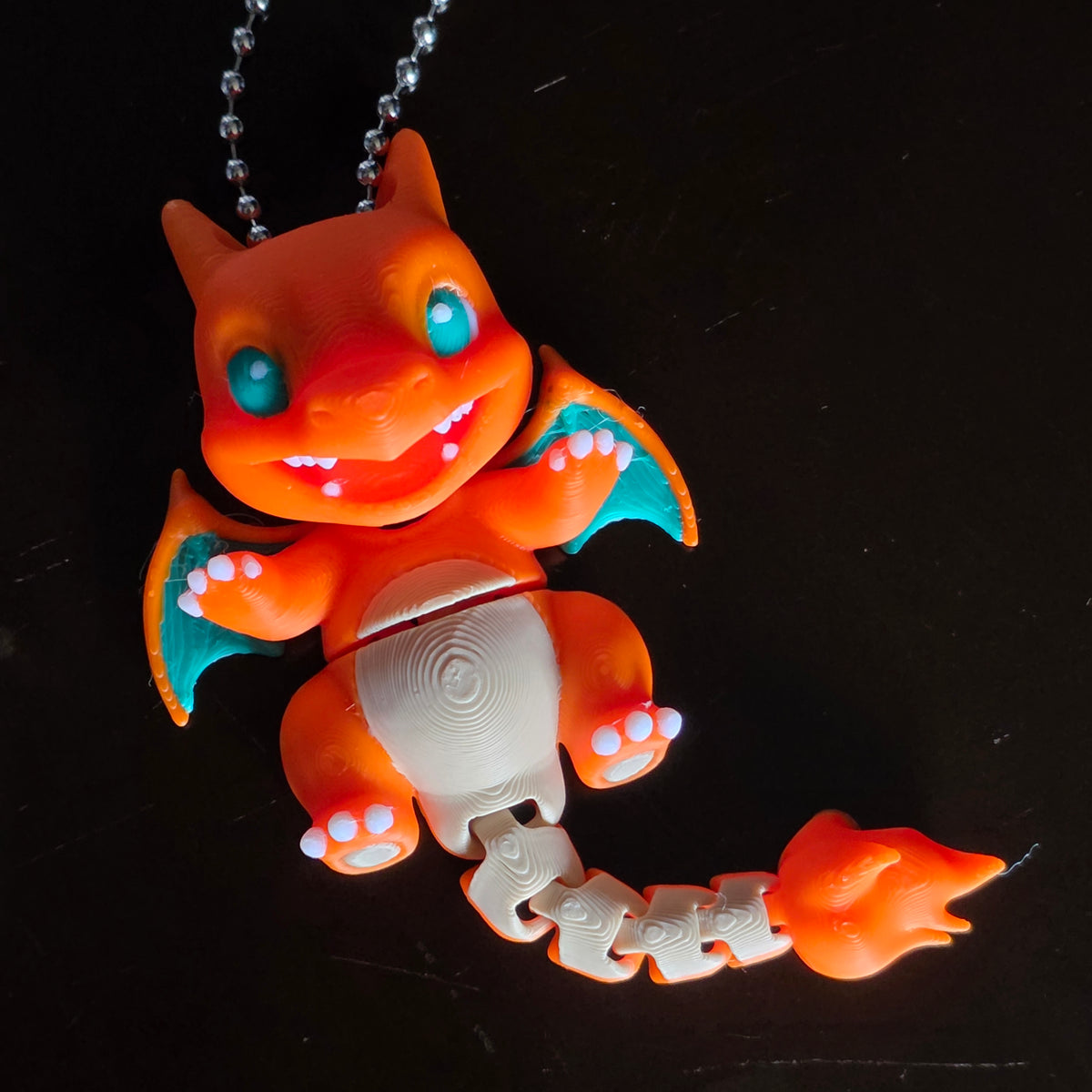 3D Printed Character Inspired Keychain | Anime Gaming TV & Film Keyring | Fandom Gift | Gamer Gift | Collectible Bag Charm