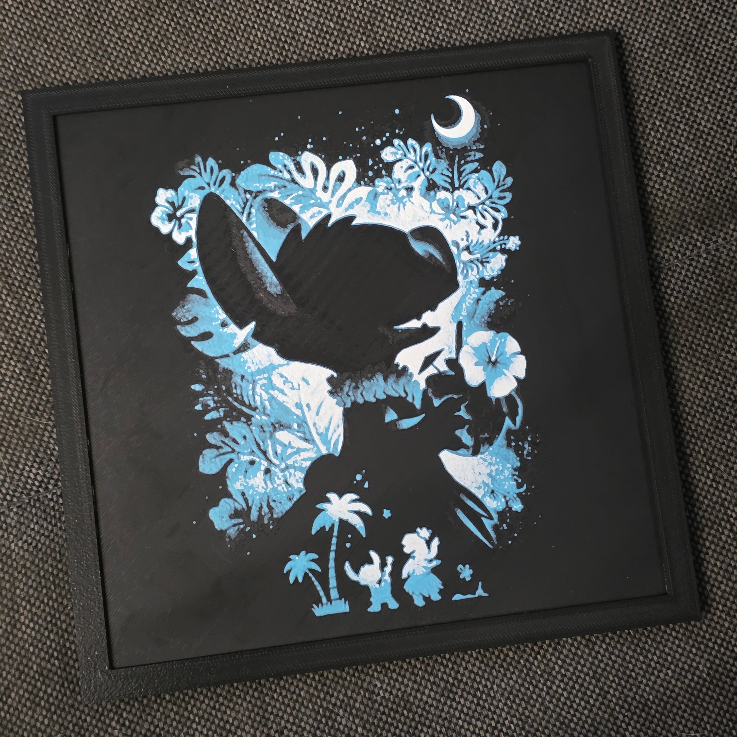 Premium 3D Printed Hueforge Wall Art – TV & Film Editions
