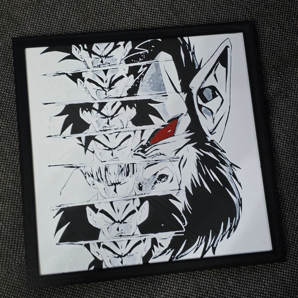 Premium 3D Printed Hueforge Wall Art – TV & Film Editions