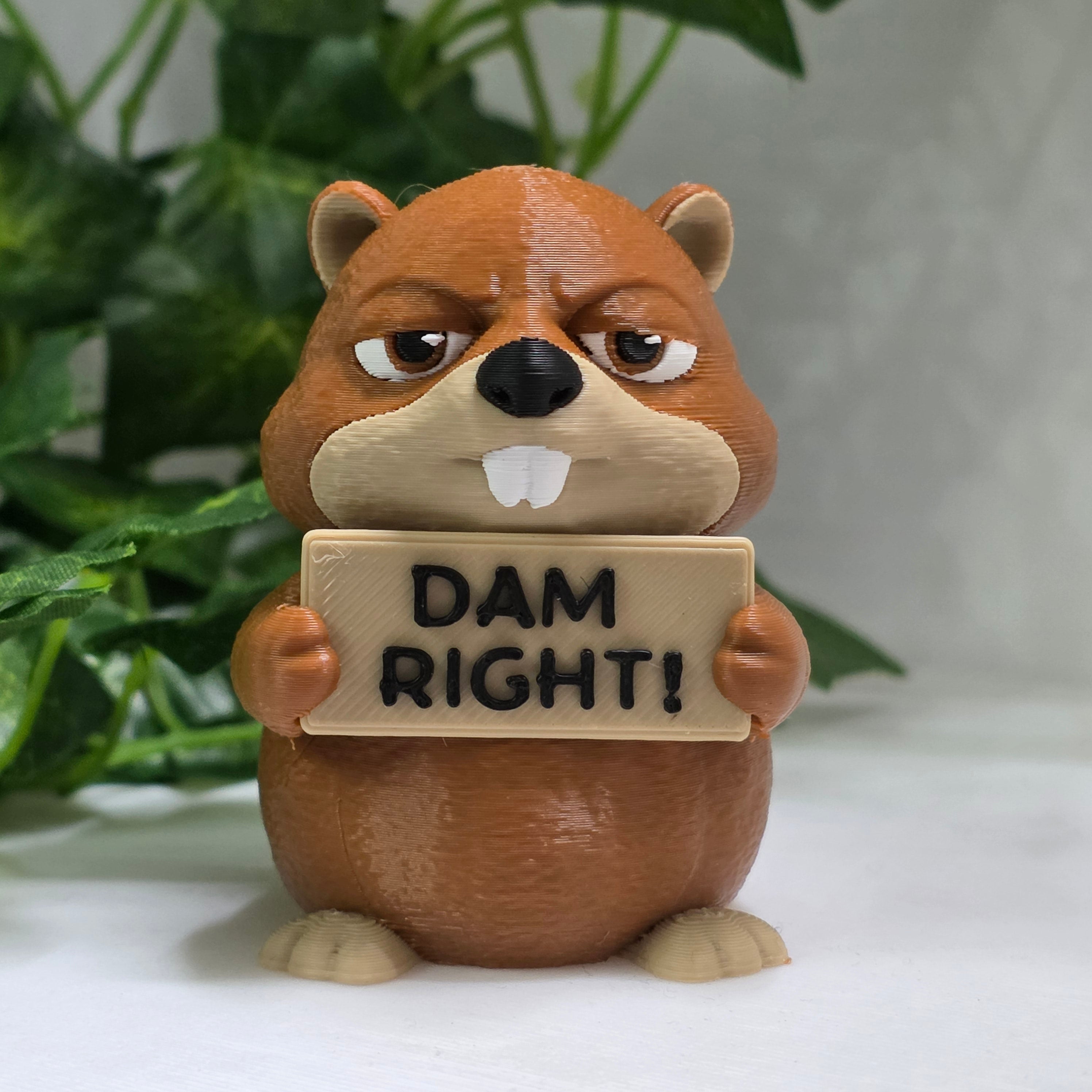 Animals With Attitude – 3D Printed Collectible Grumpy Animals | 40+ Designs to Collect | Cute Desk & Shelf Décor