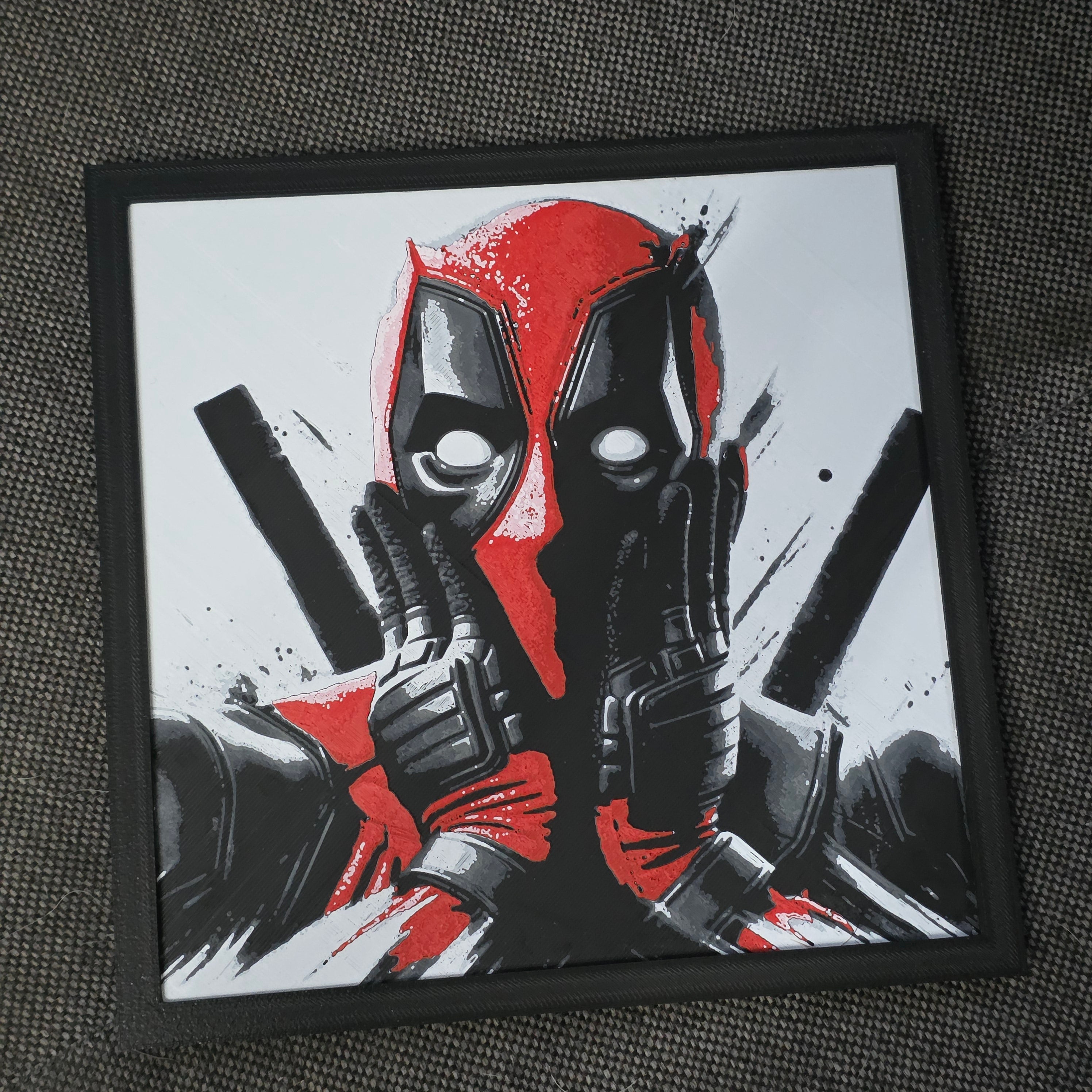 Premium 3D Printed Hueforge Wall Art – TV & Film Editions