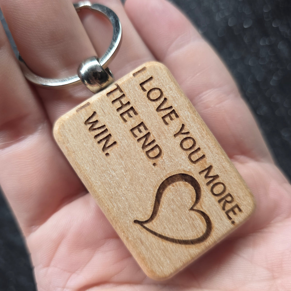 Laser Engraved Wooden Keychains – Funny, Rude & Sweary Quote Keyrings | 18+ Adult Gifts