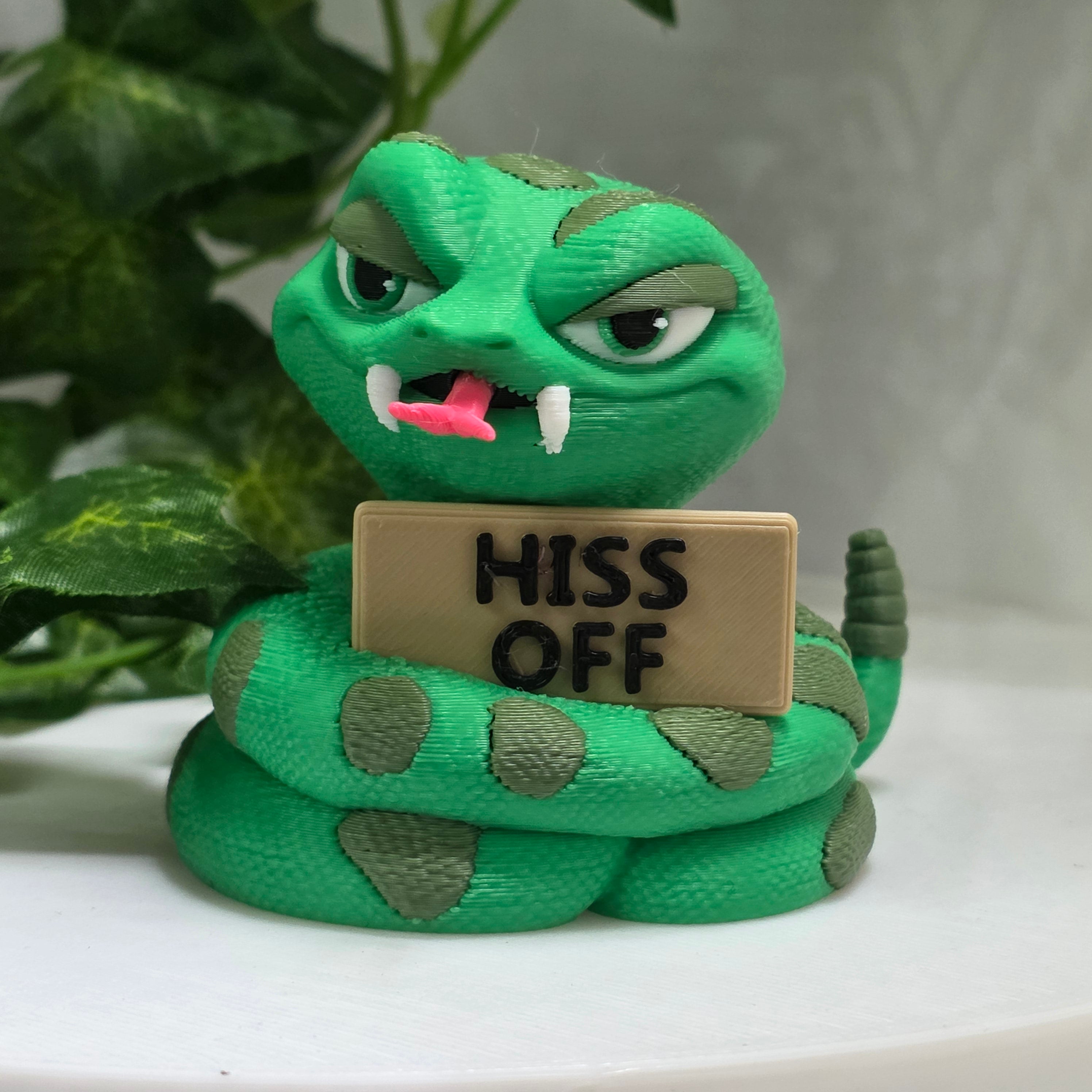 Animals With Attitude – 3D Printed Collectible Grumpy Animals | 40+ Designs to Collect | Cute Desk & Shelf Décor