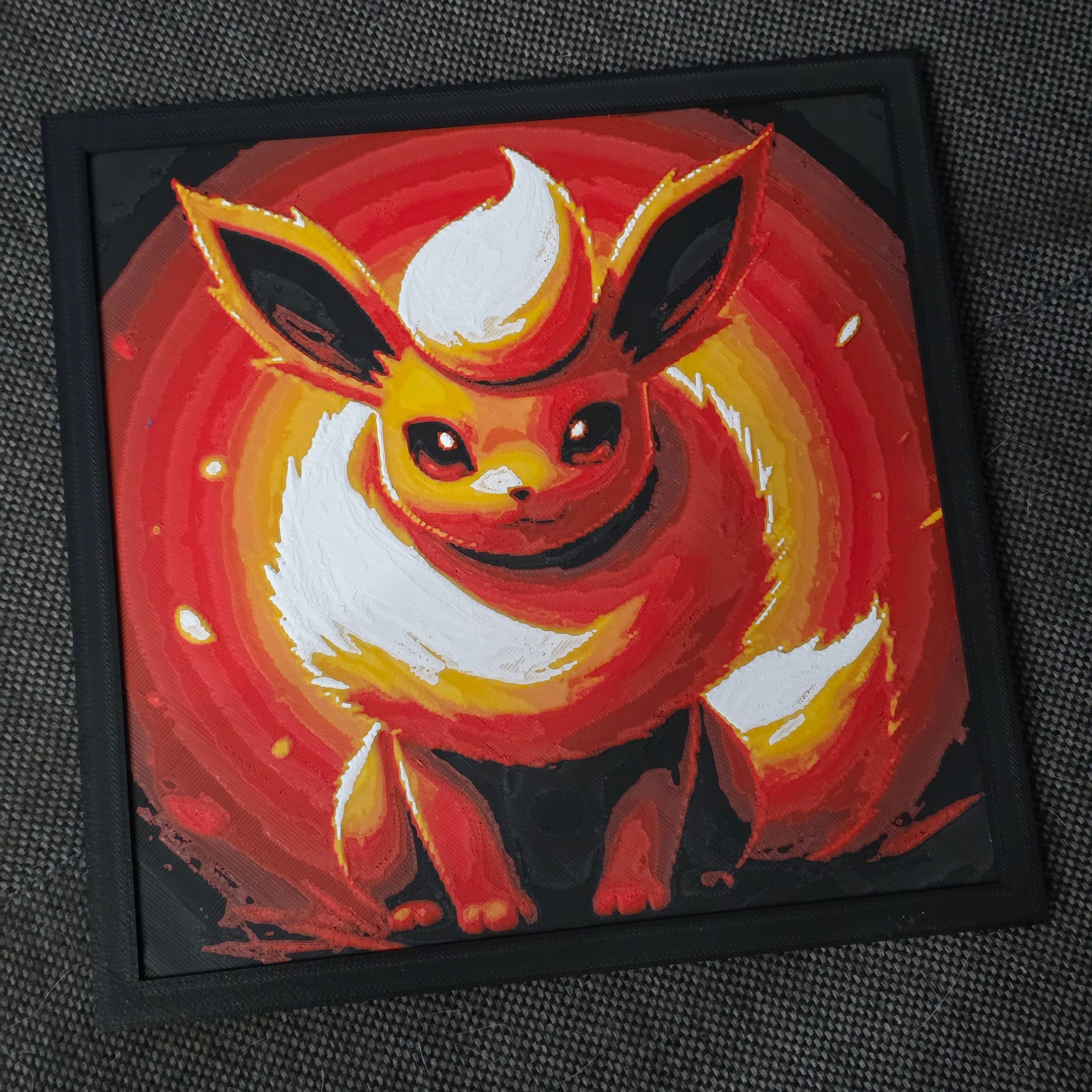 Premium 3D Printed Hueforge Wall Art – Anime & Animated Editions