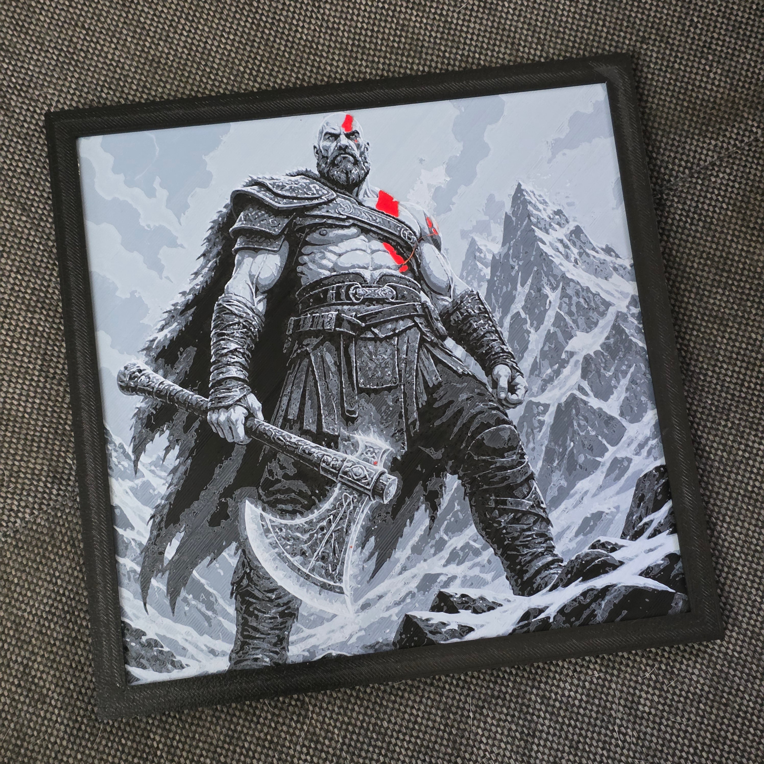 Premium 3D Printed Hueforge Wall Art – Anime & Animated Editions