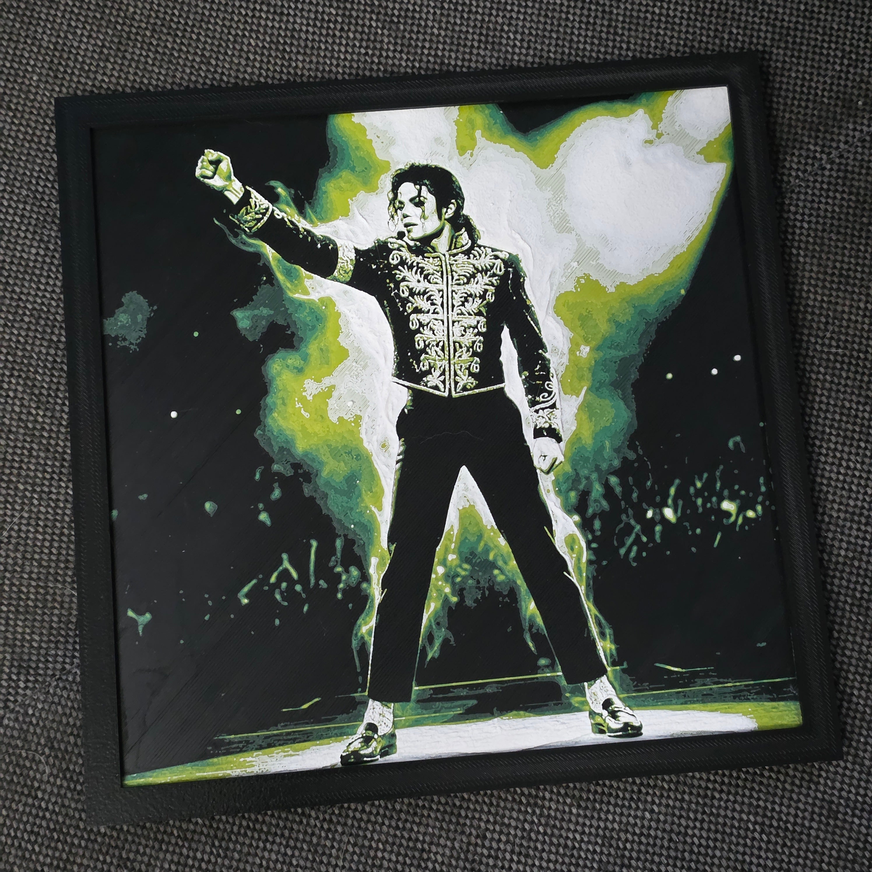 Premium 3D Printed Hueforge Wall Art – Music Editions