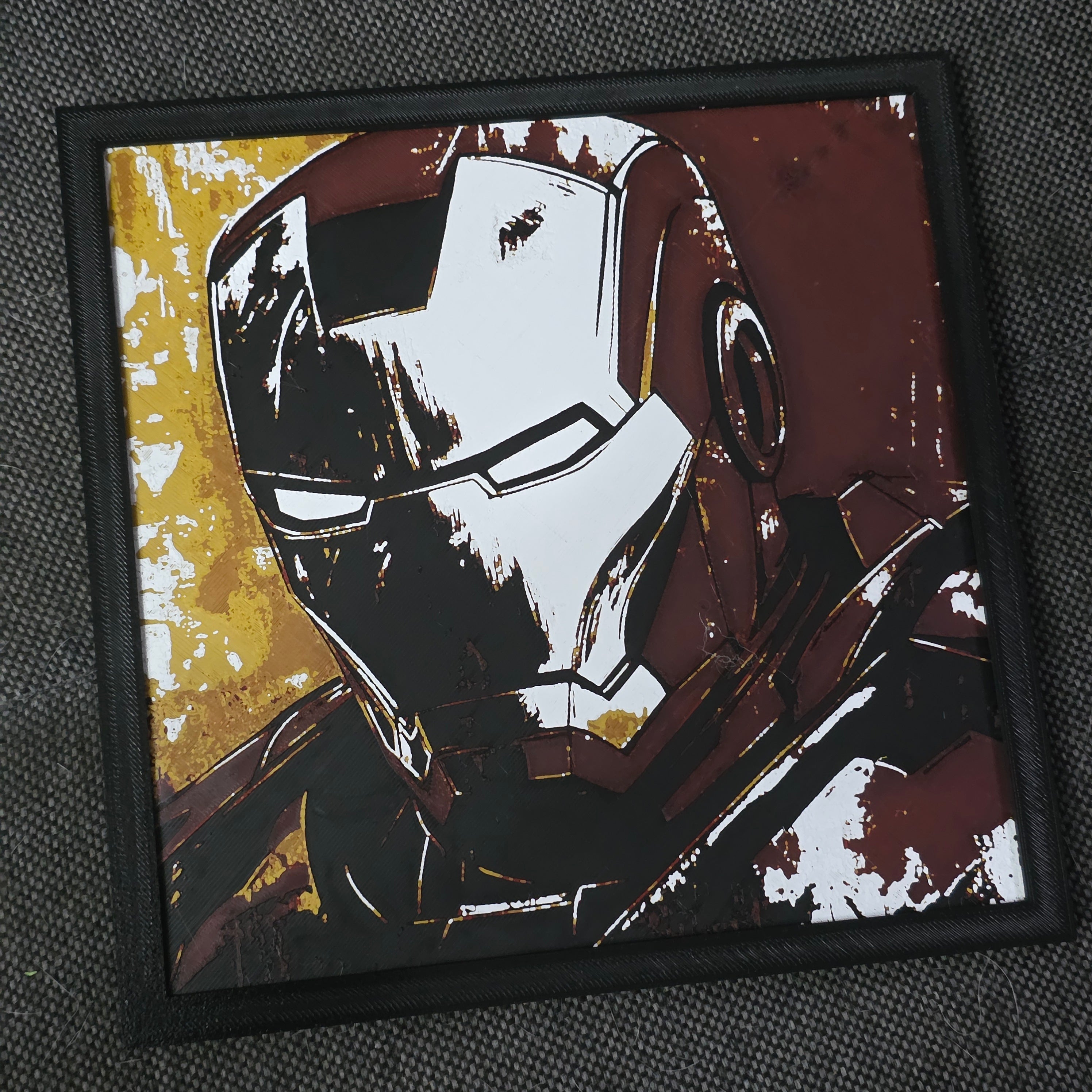 Premium 3D Printed Hueforge Wall Art – TV & Film Editions