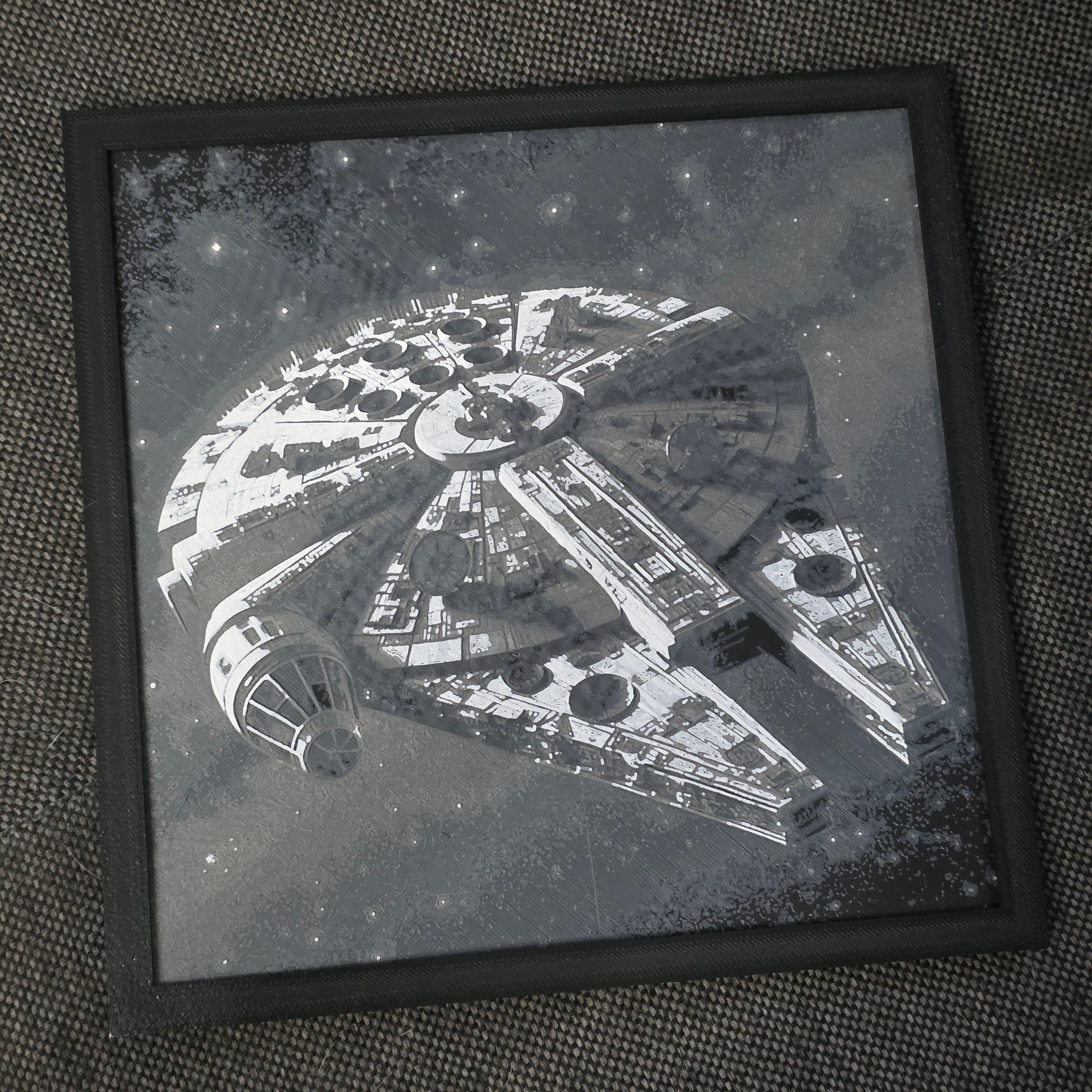 Premium 3D Printed Hueforge Wall Art – TV & Film Editions