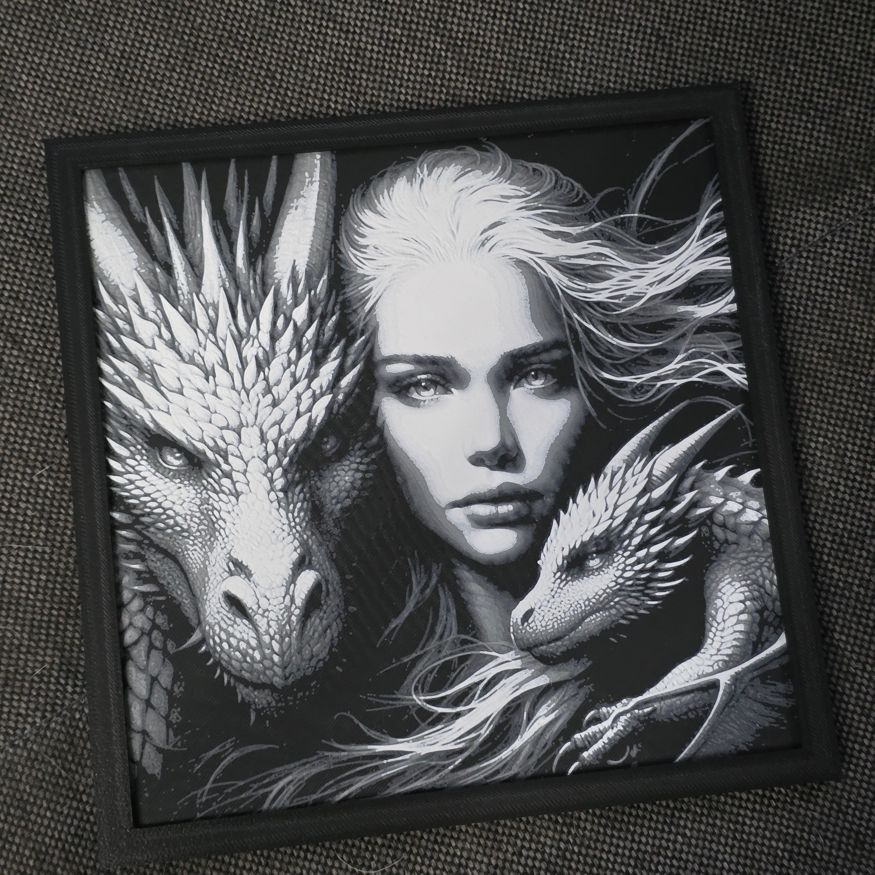 Premium 3D Printed Hueforge Wall Art – TV & Film Editions