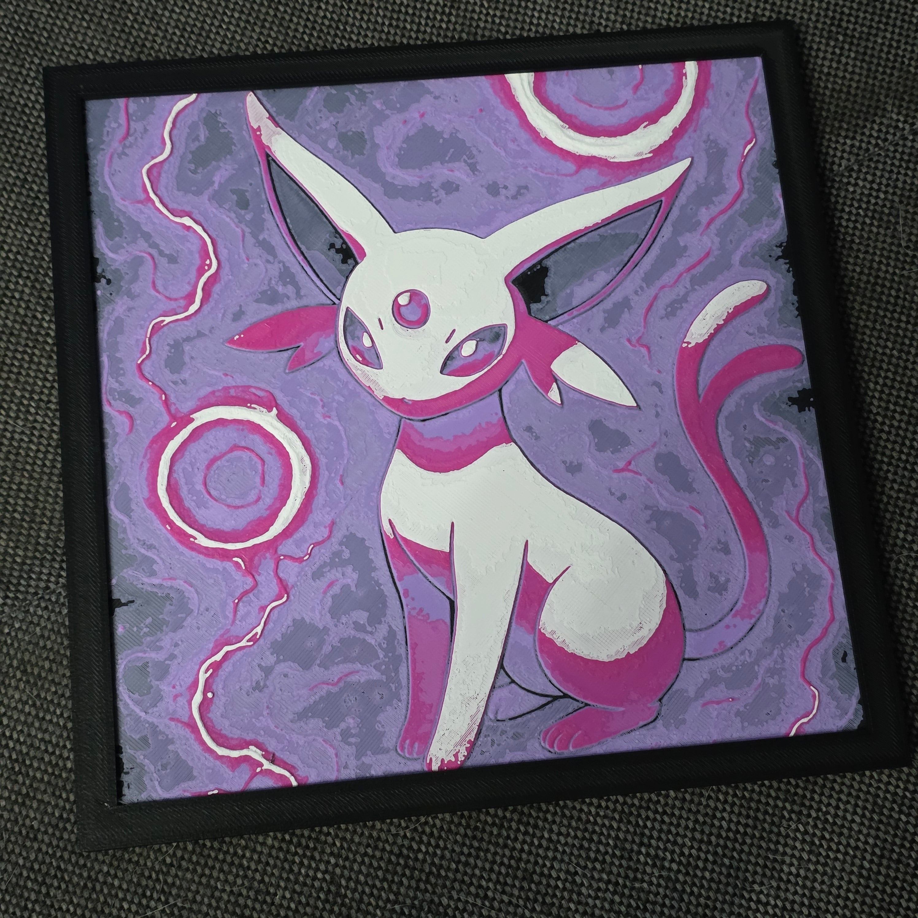 Premium 3D Printed Hueforge Wall Art – Anime & Animated Editions