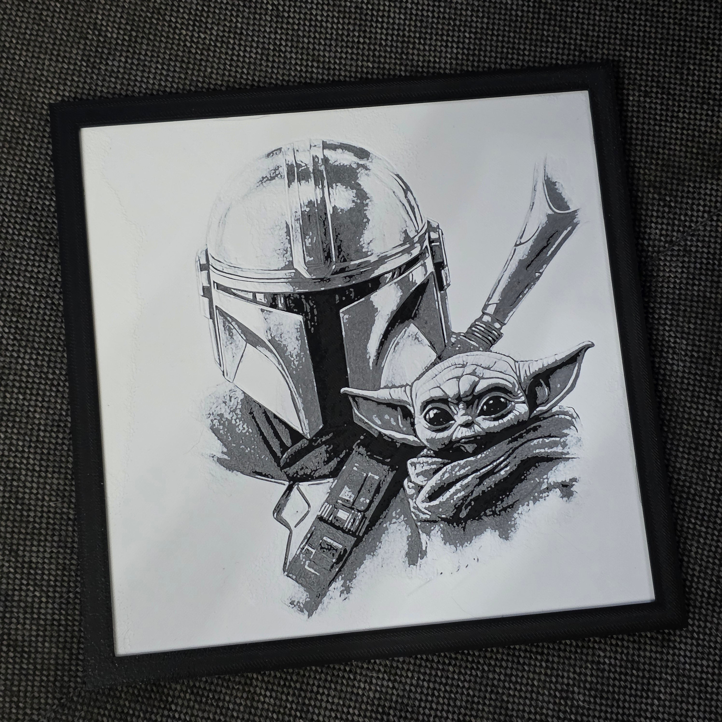 Premium 3D Printed Hueforge Wall Art – TV & Film Editions