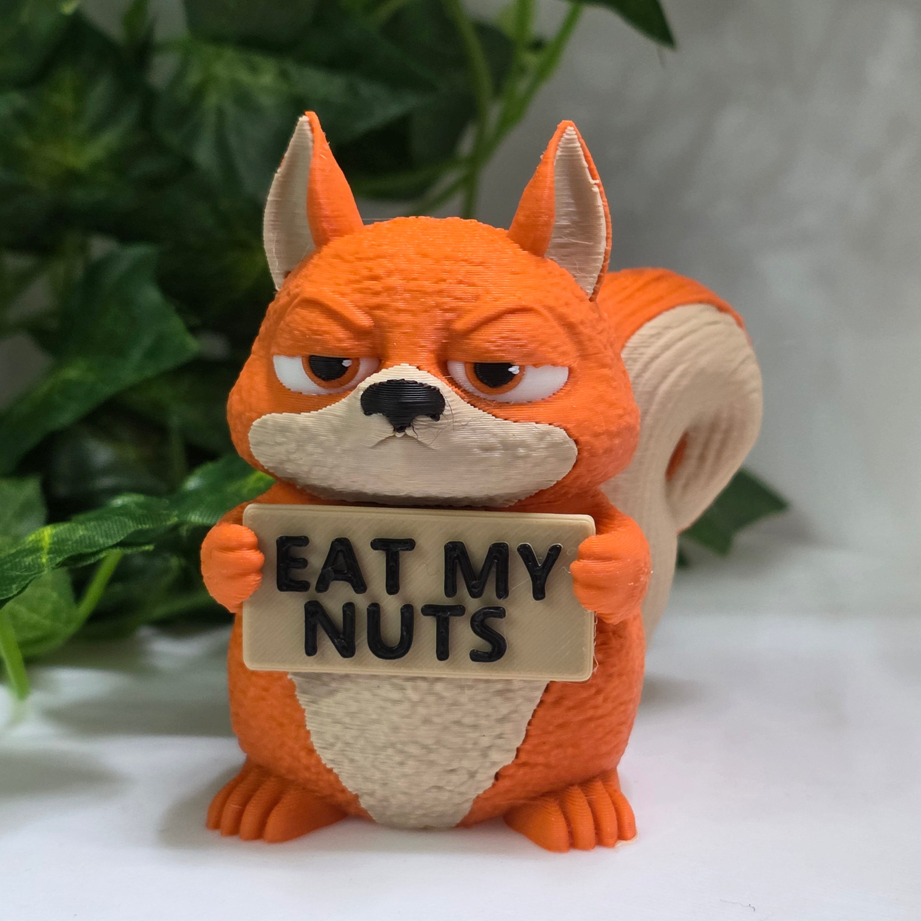 Animals With Attitude – 3D Printed Collectible Grumpy Animals | 40+ Designs to Collect | Cute Desk & Shelf Décor