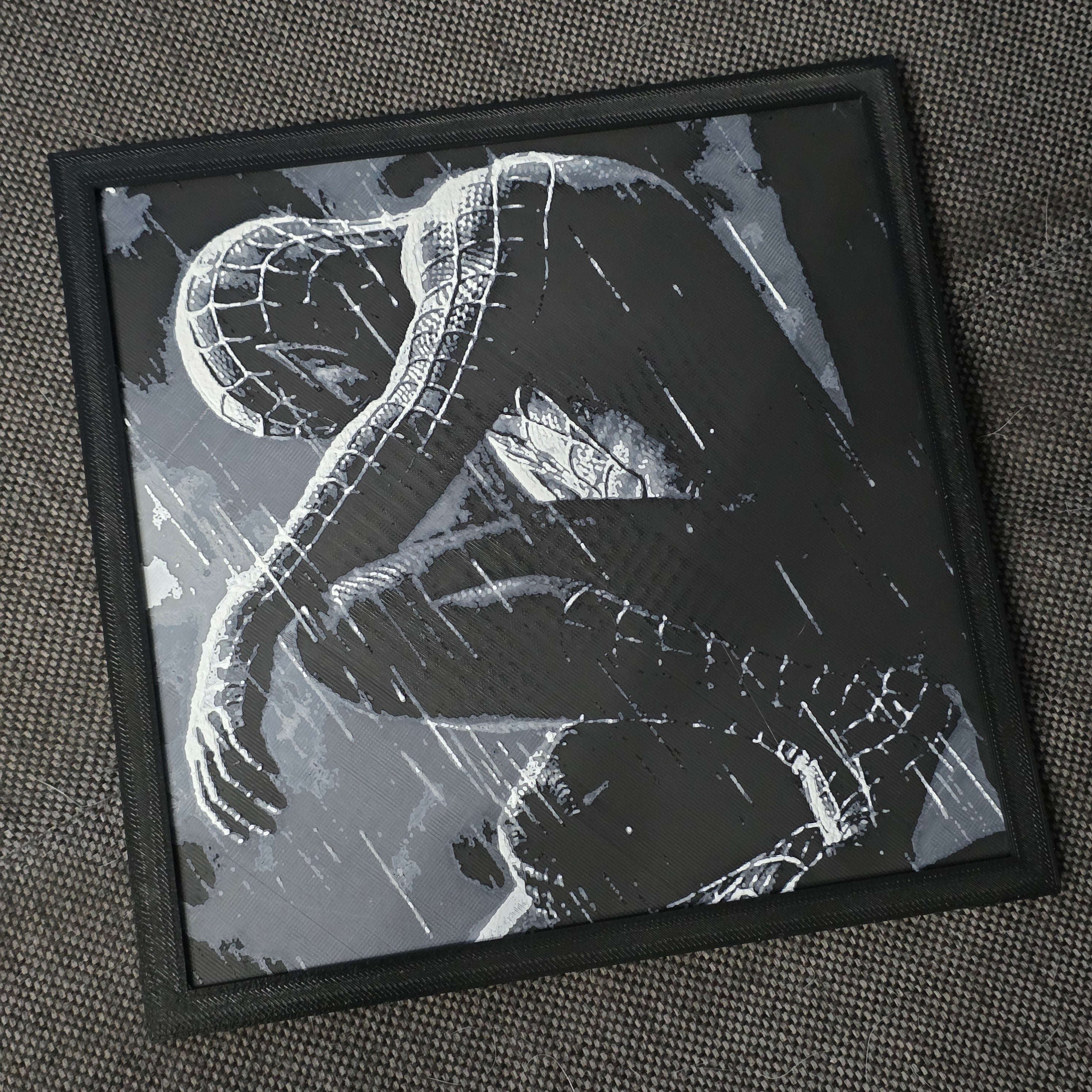 Premium 3D Printed Hueforge Wall Art – TV & Film Editions