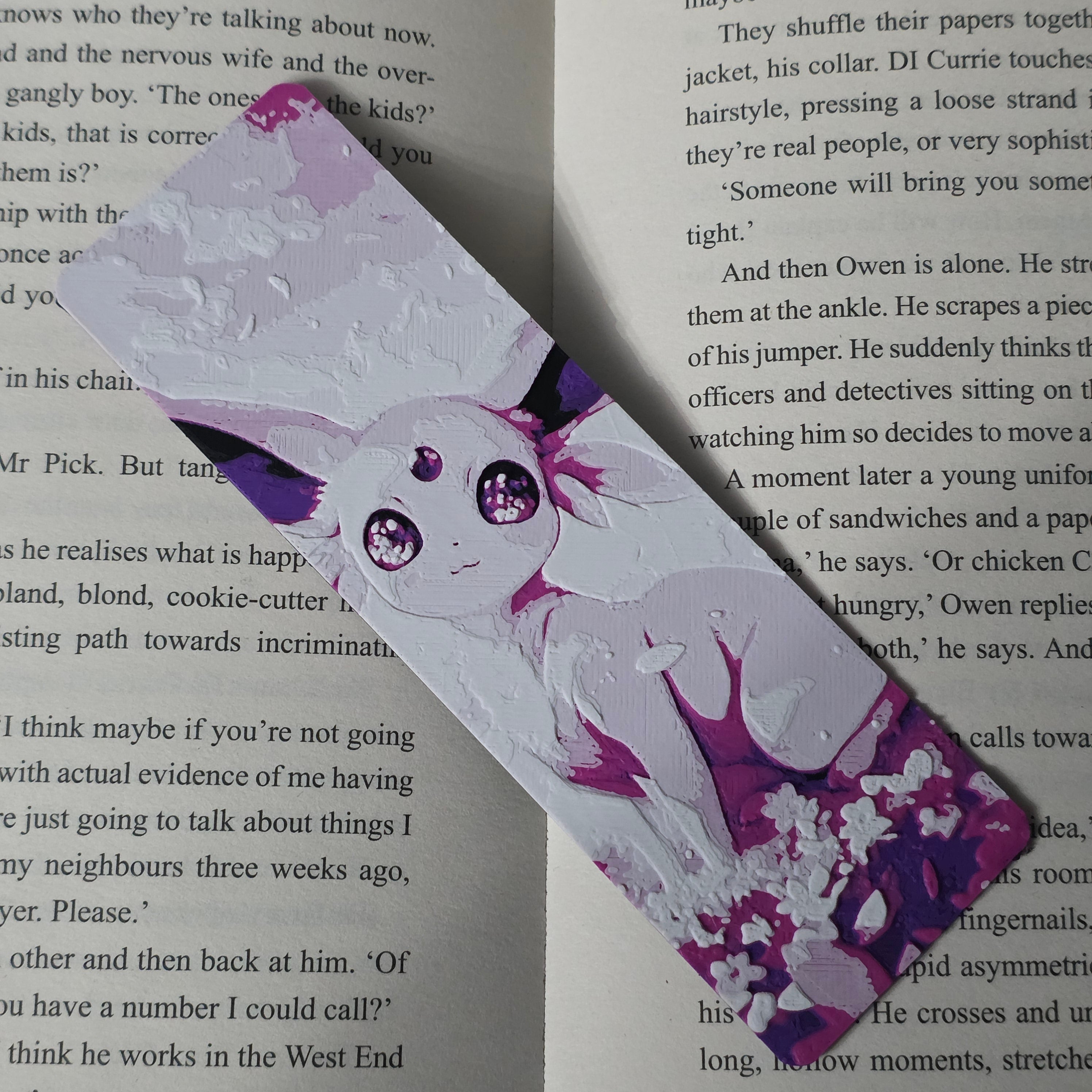 Character Inspired Hueforge Bookmarks, Many Different Styles