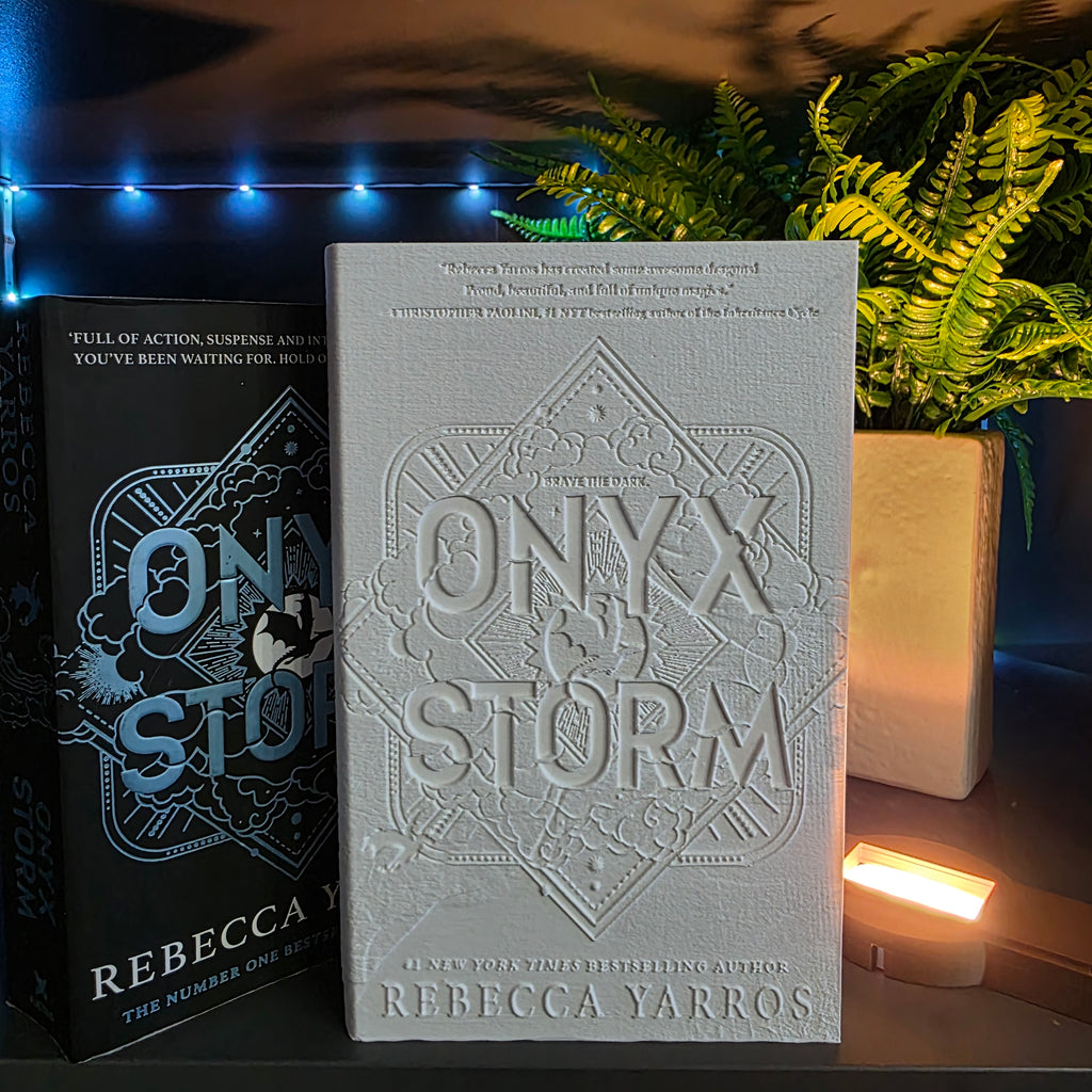 Fourth Wing Inspired 3D Printed LED Book Light with Stand