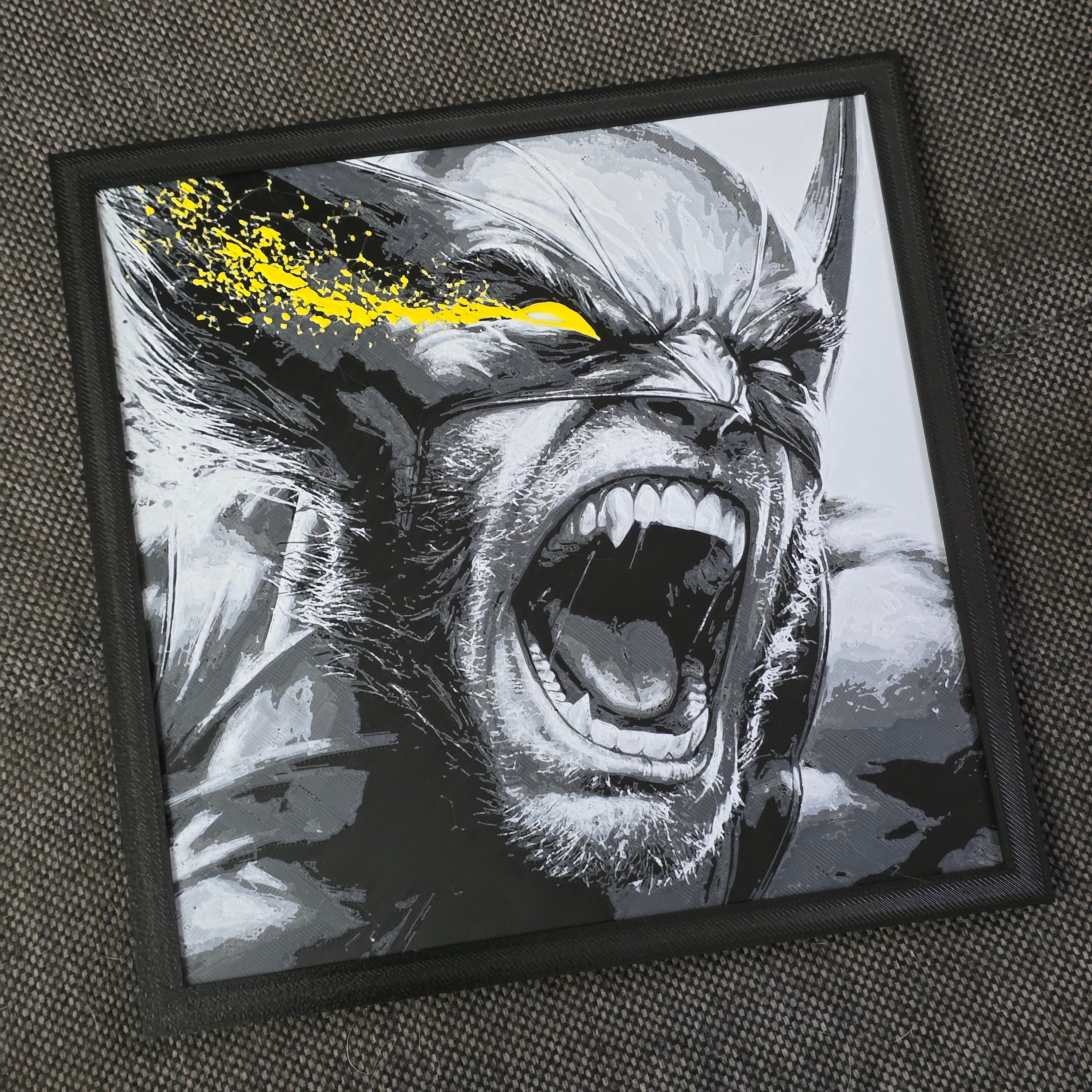Premium 3D Printed Hueforge Wall Art – TV & Film Editions