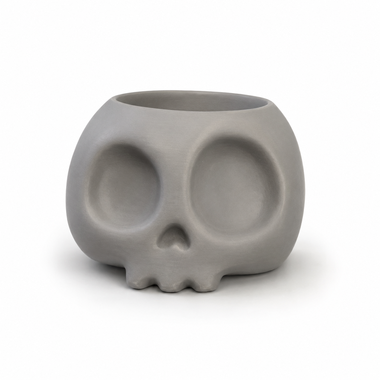 Gothic Skull Inspired Vases & Planters, 3D Printed Aesthetic Display Pieces