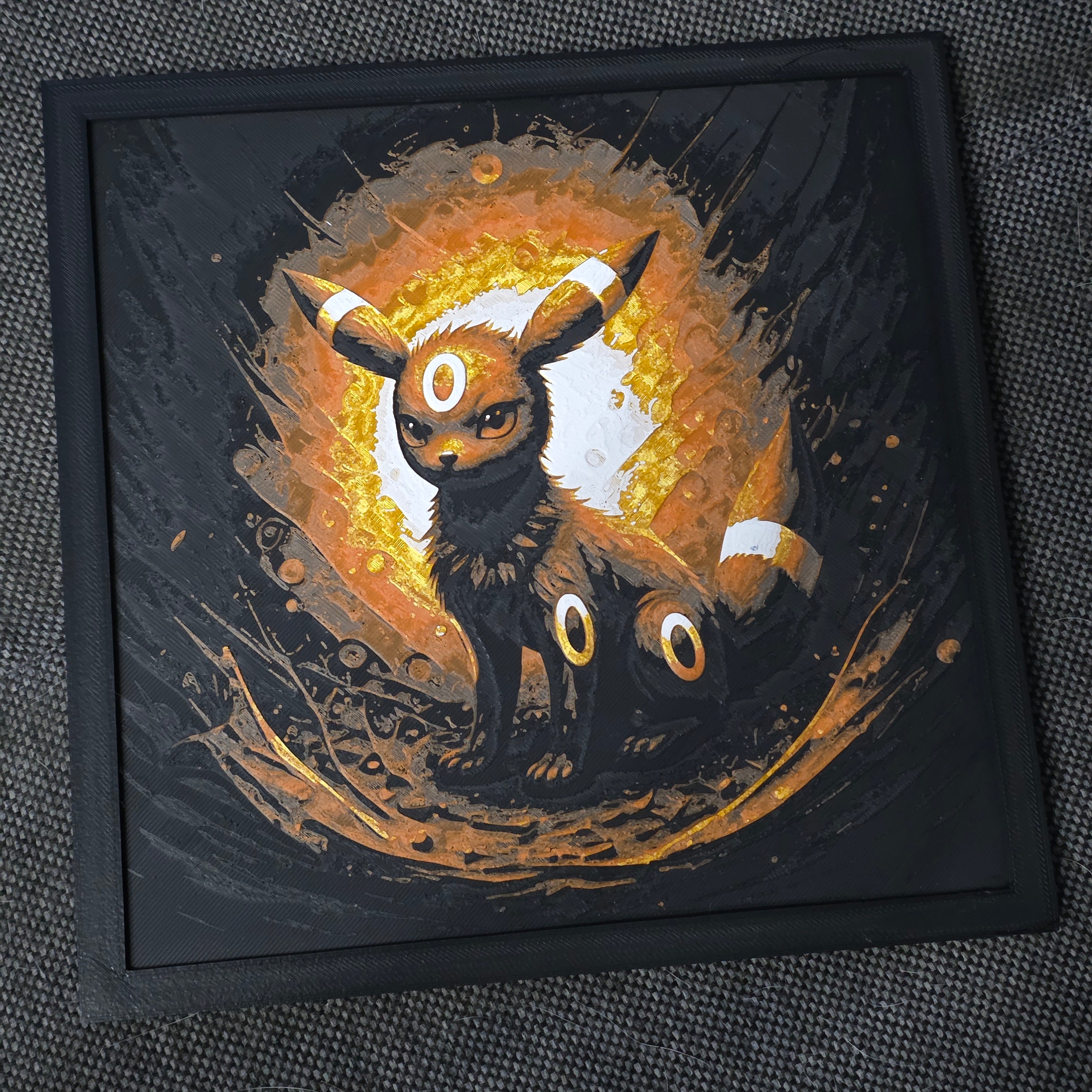 Premium 3D Printed Hueforge Wall Art – Anime & Animated Editions