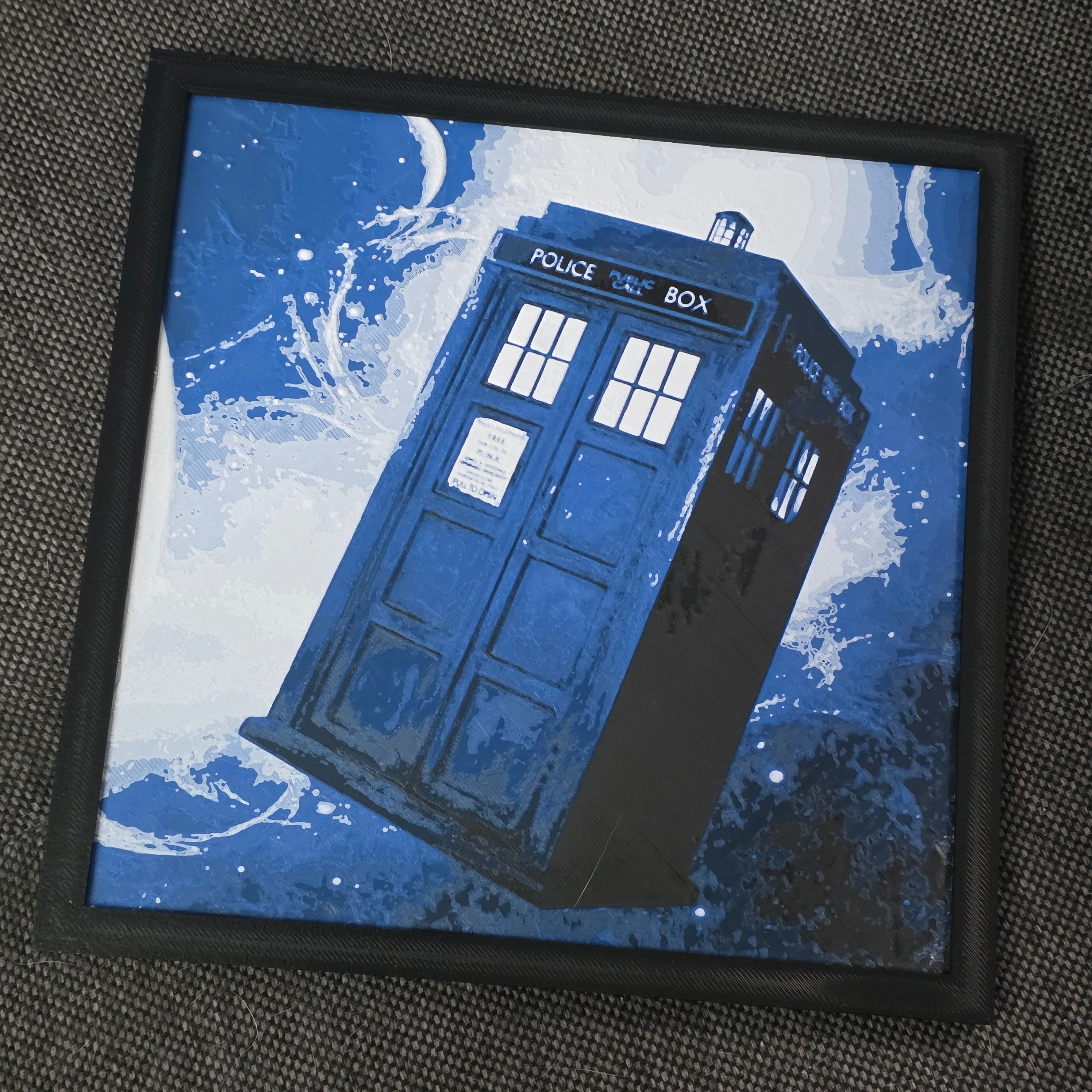 Premium 3D Printed Hueforge Wall Art – TV & Film Editions