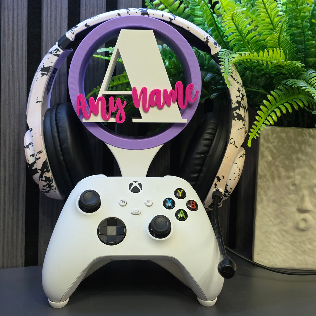 Personalised Headset/Controller Holder