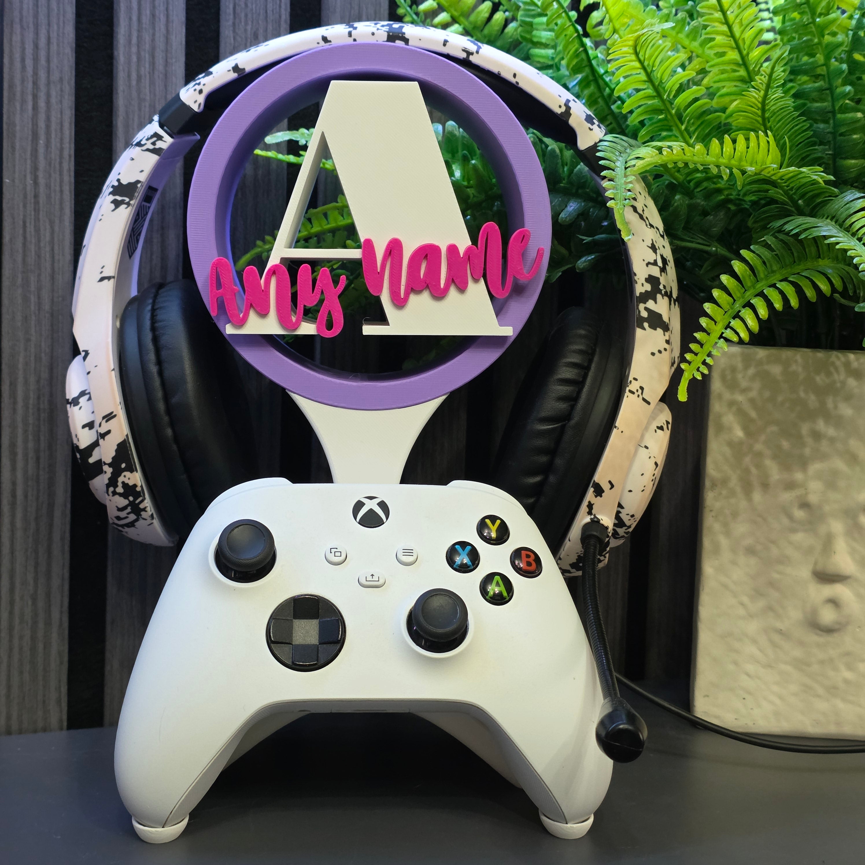 Personalised Headset/Controller Holder