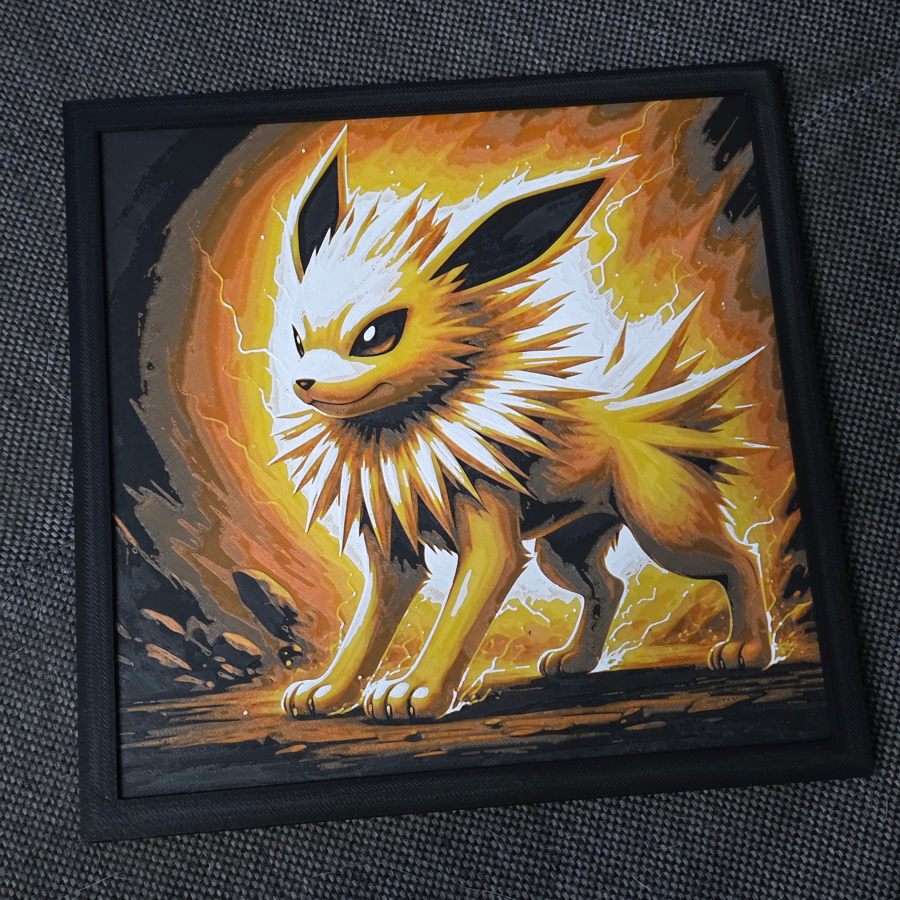 Premium 3D Printed Hueforge Wall Art – Anime & Animated Editions