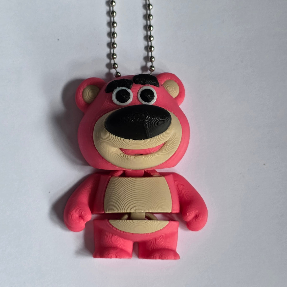 3D Printed Character Inspired Keychain | Anime Gaming TV & Film Keyring | Fandom Gift | Gamer Gift | Collectible Bag Charm