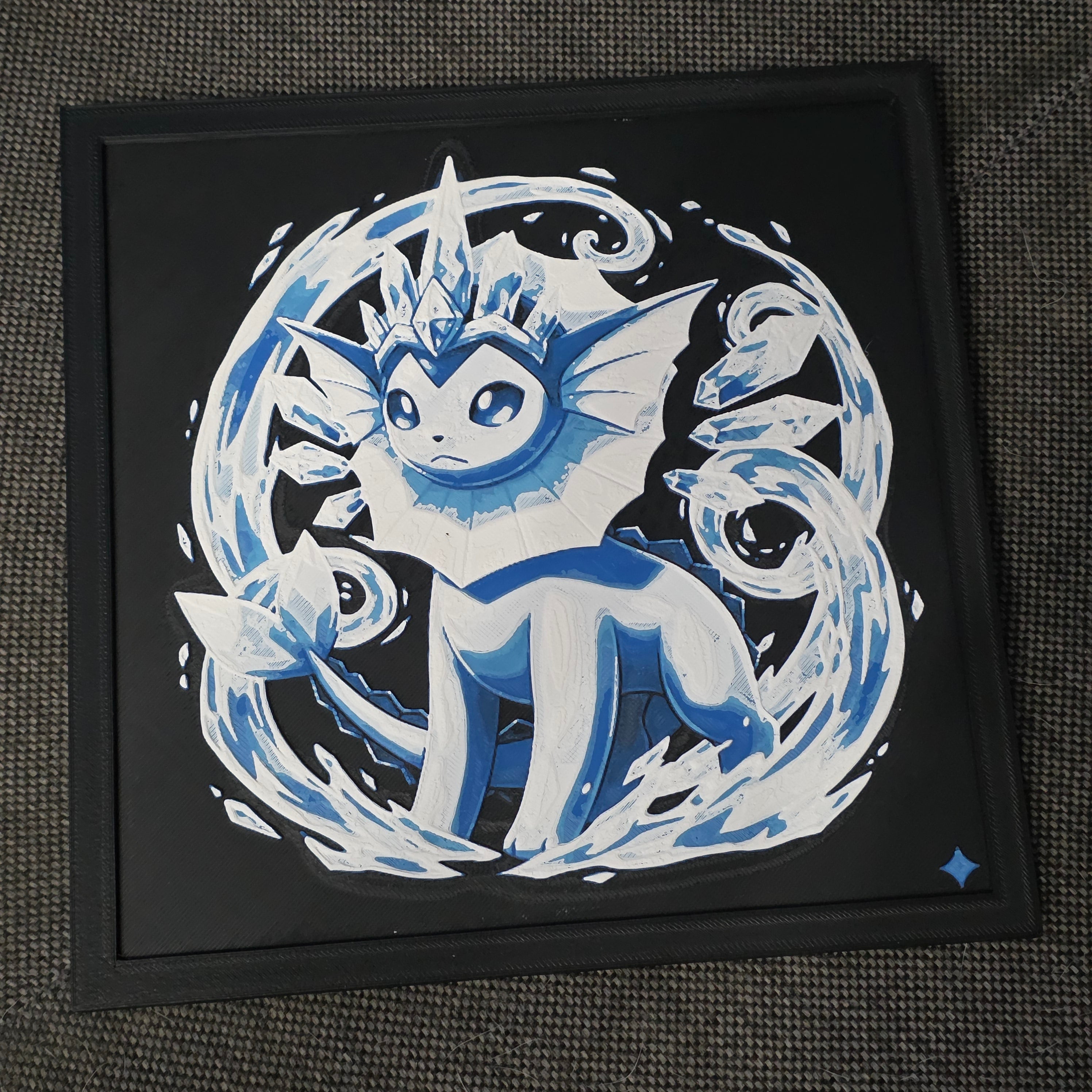 Premium 3D Printed Hueforge Wall Art – Anime & Animated Editions