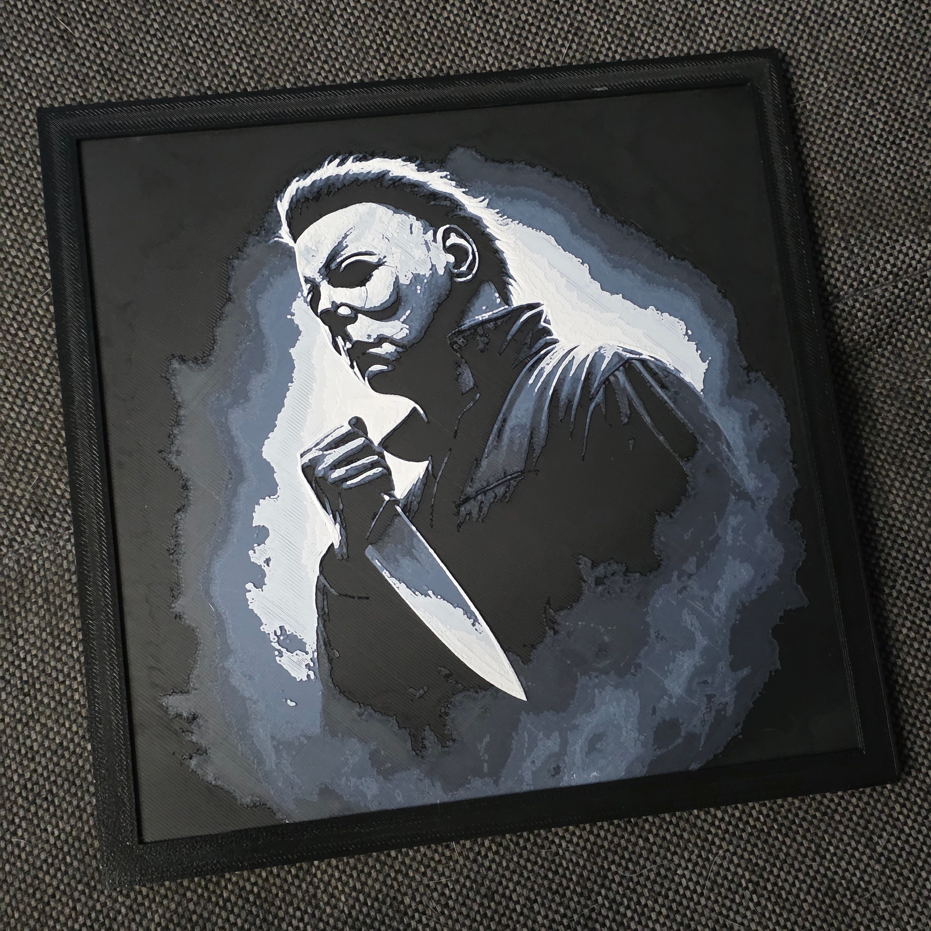 Premium 3D Printed Hueforge Wall Art – TV & Film Editions