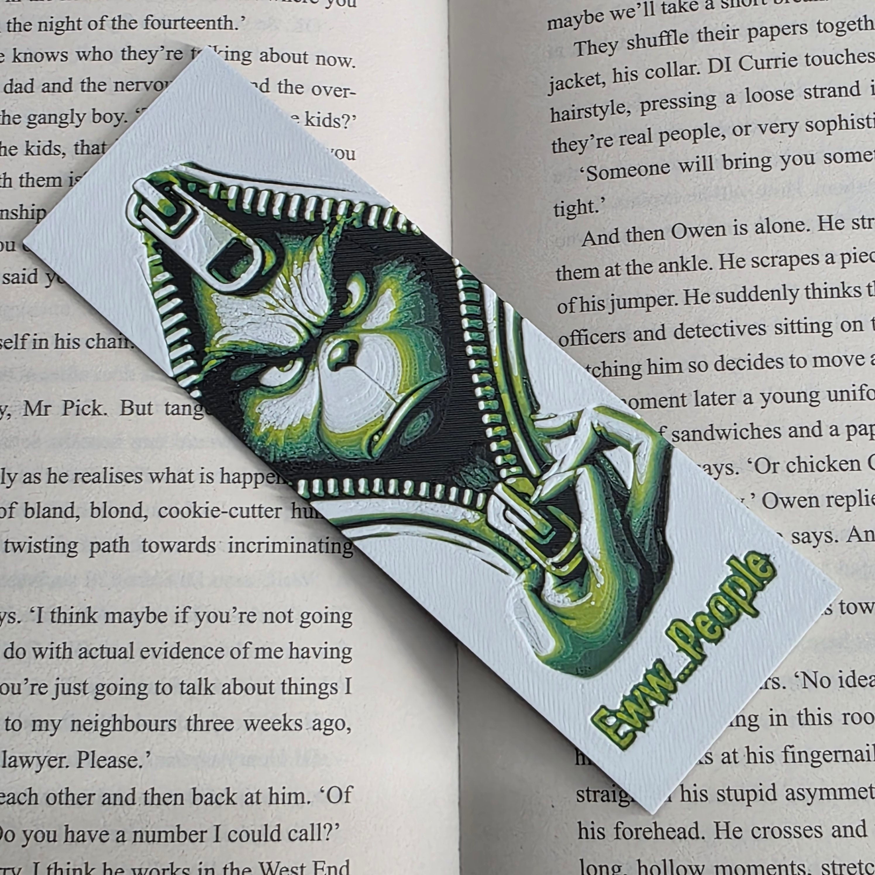 Character Inspired Hueforge Bookmarks, Many Different Styles