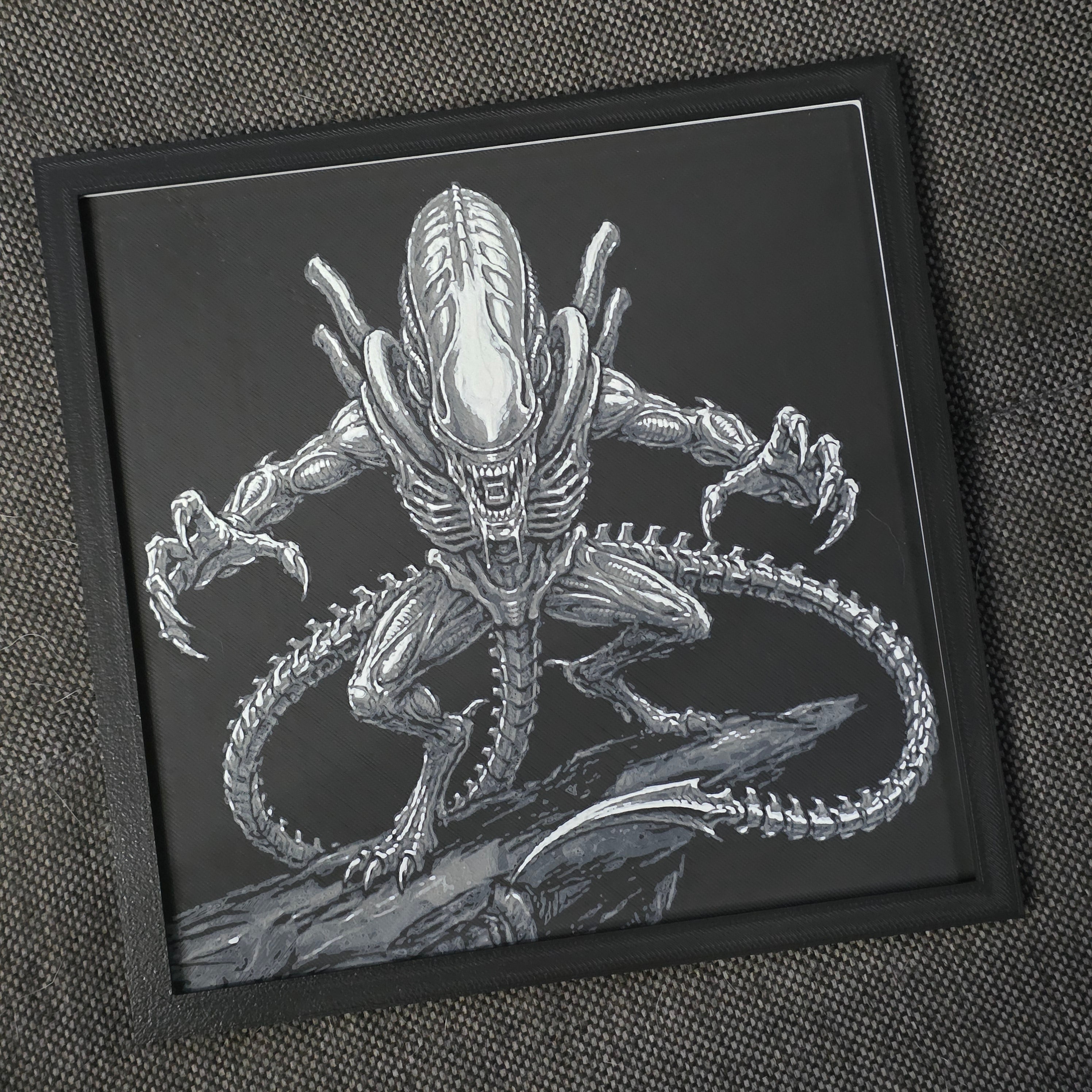 Premium 3D Printed Hueforge Wall Art – TV & Film Editions
